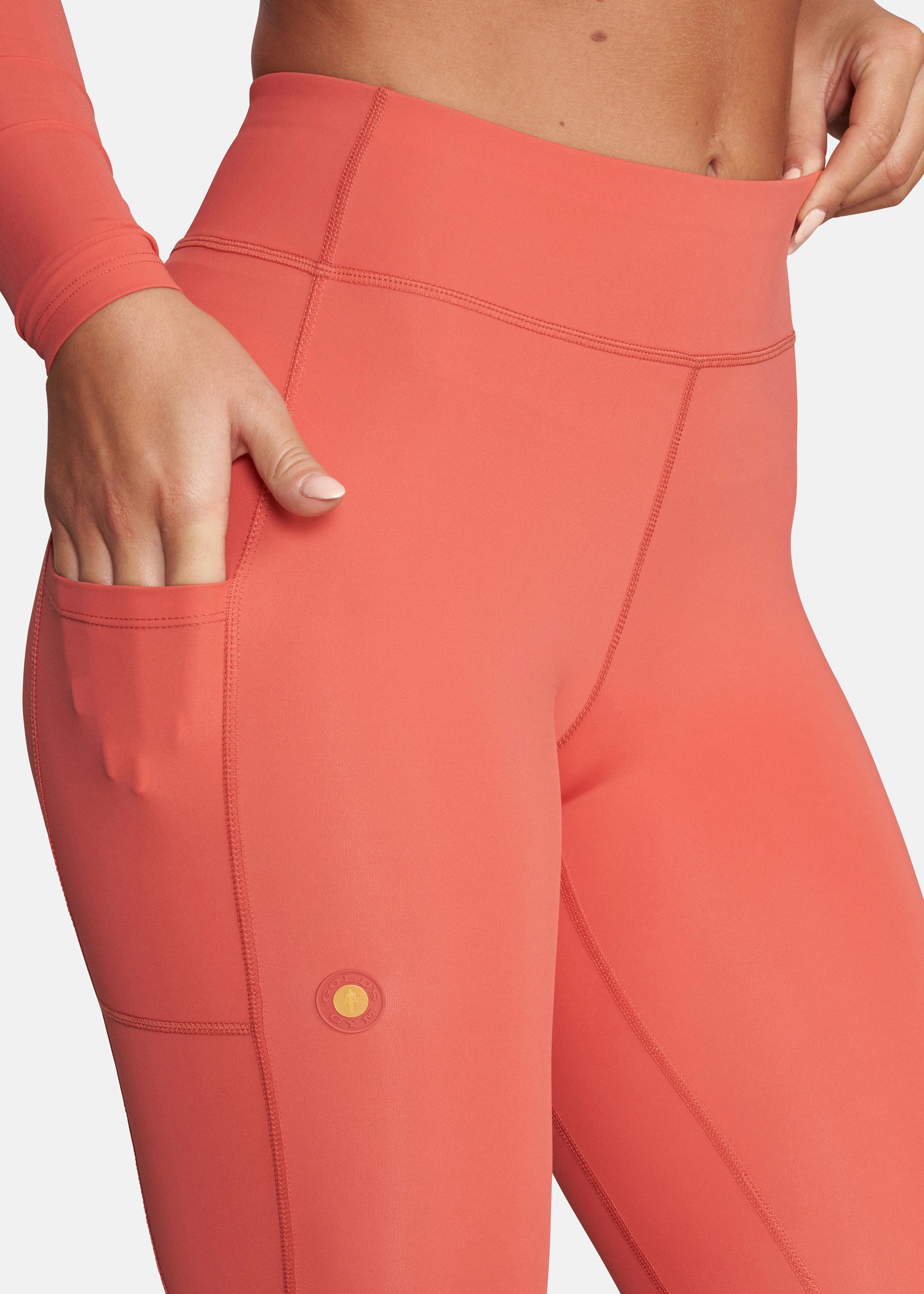 GOLD'S GYM APPAREL Leggings BROOKE nachhaltige Materialien, atmungsaktiv, pilling-resistent