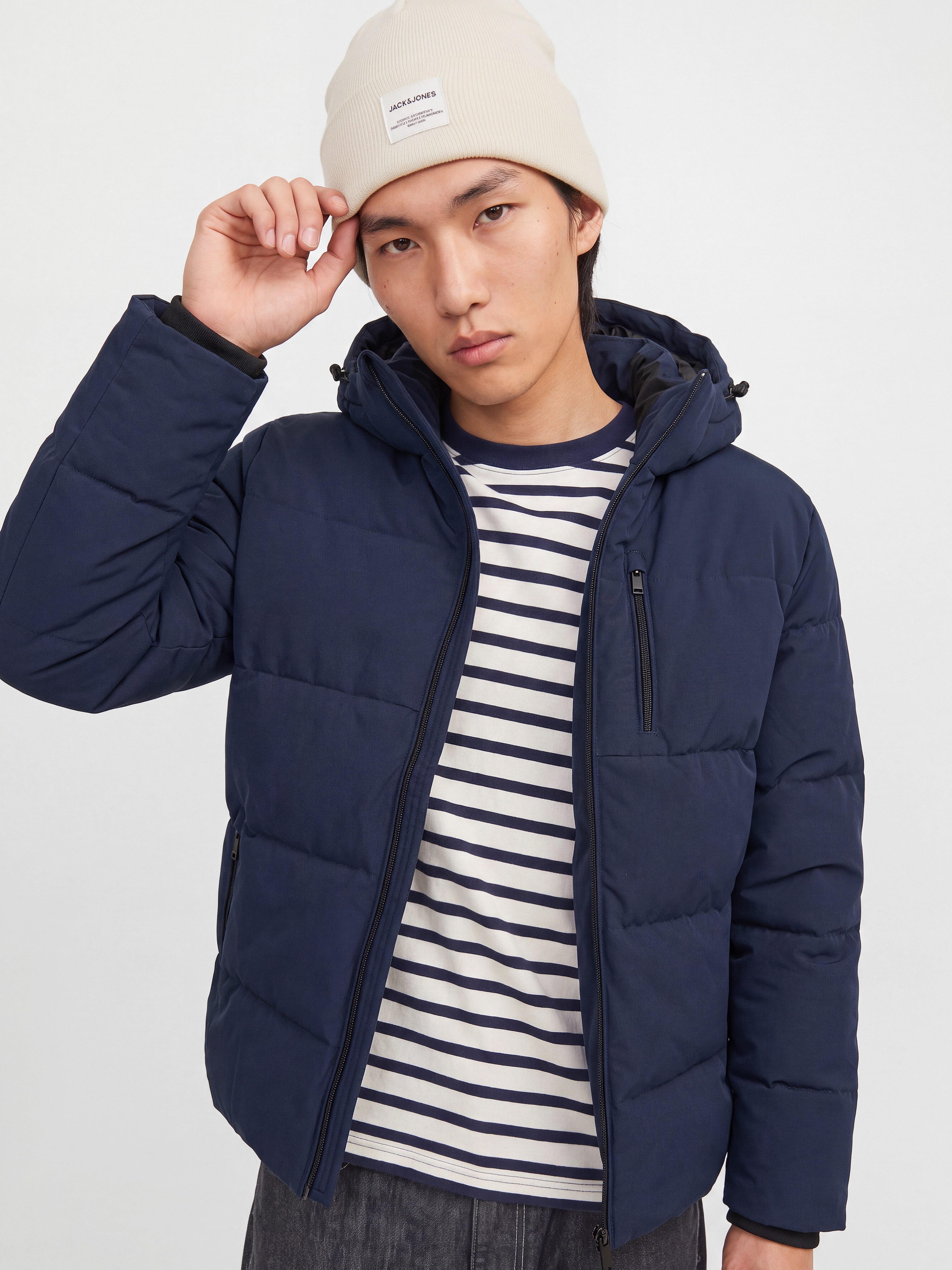 Jack & Jones Strickmütze JACLONG KNIT BEANIE NOOS – Bild 4 von 5