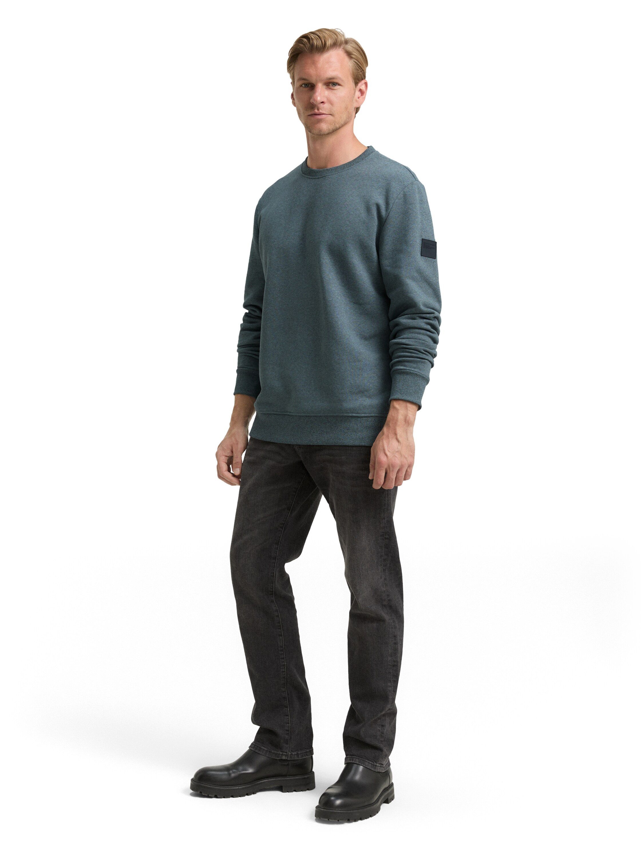 TOM TAILOR Sweatshirt mit Logo Stickerei am Arm