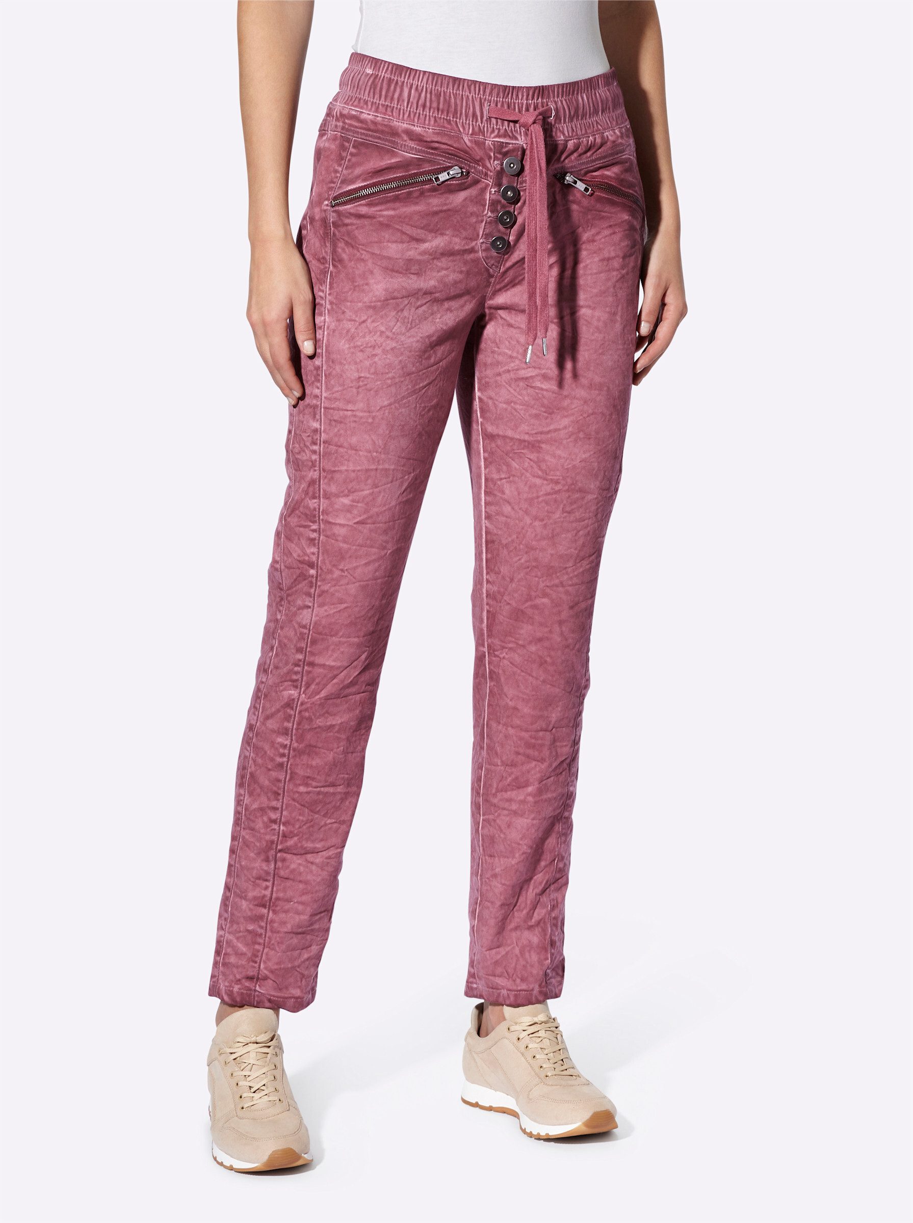 heine Jerseyhose Schlupfhose Innenbeinlänge ca. 74 günstig online kaufen