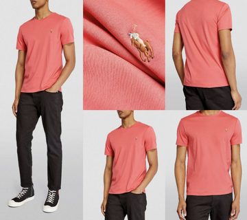 Ralph Lauren T-Shirt POLO RALPH LAUREN LUXURY Pima Cotton T-Shirt Soft Shirt Custom Slim Fi