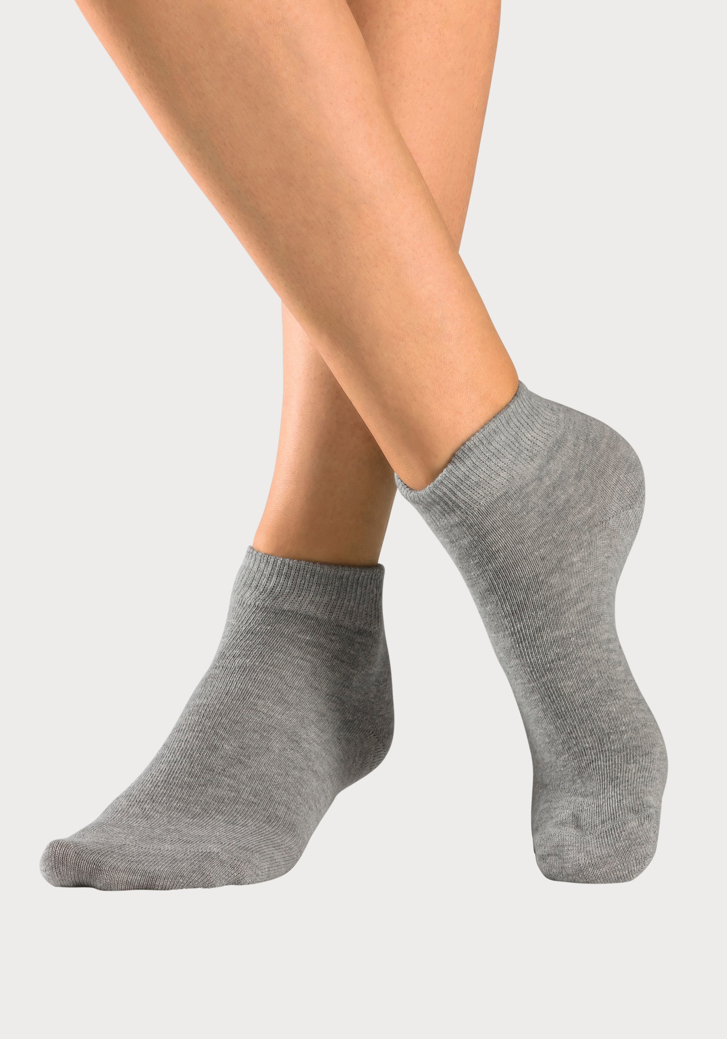 H.I.S Kurzsocken (Packung, 10-Paar) mit eingestrickten Symbolen. Reduzierter Preis € 17,99. Unverbindliche Preisempfehlung € 26,99