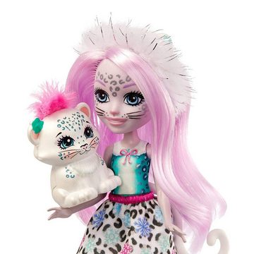 Mattel® Anziehpuppe Mattel GXB20 - Enchantimals - Snow Valley - Puppen mit Tierfreunde, 5er-Pack