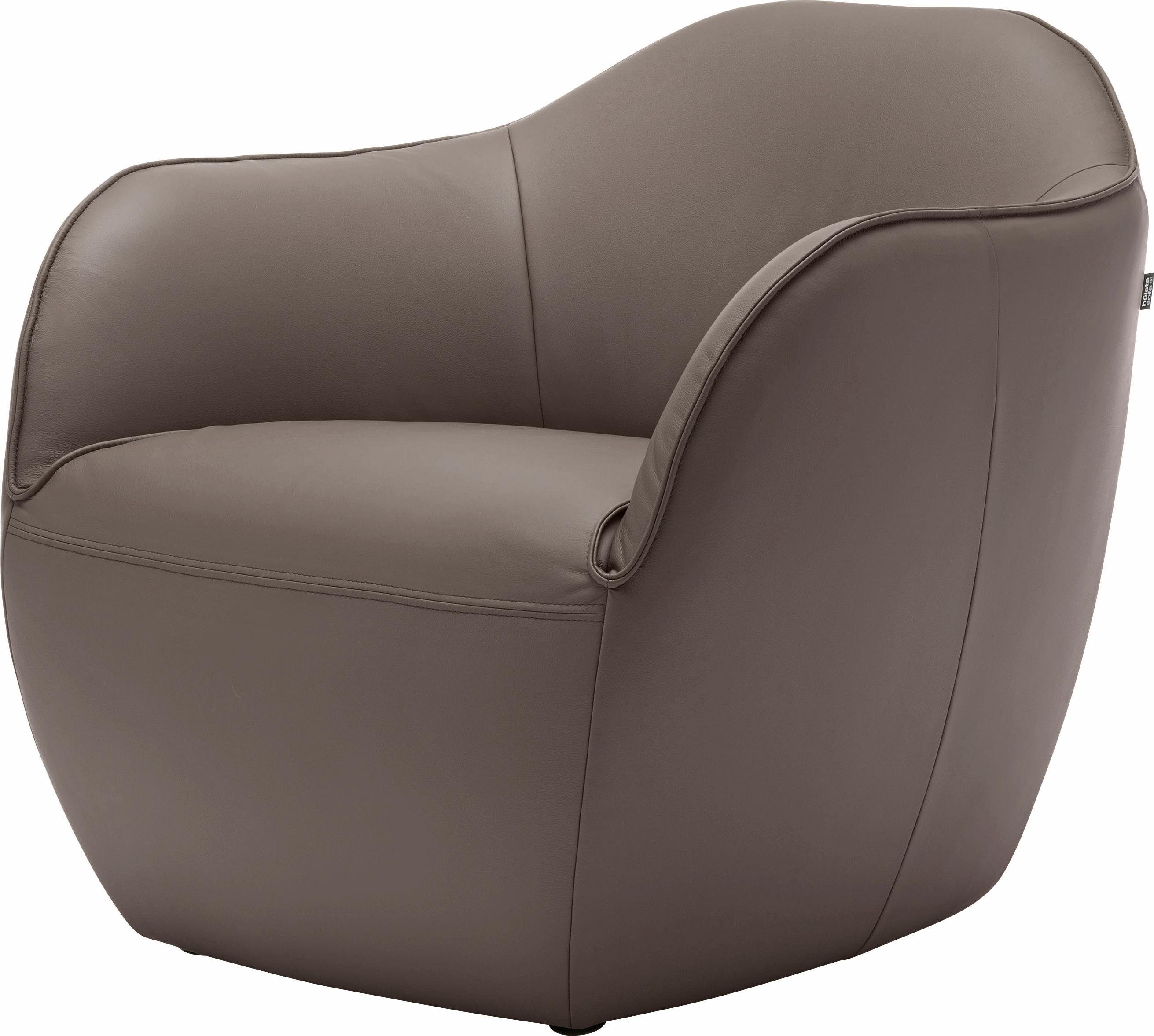 Creation BY ROLF BENZ Sessel CR.480 Designsessel, Loungesessel, Breite 79cm, Wahlweise aus Leder oder Chenille