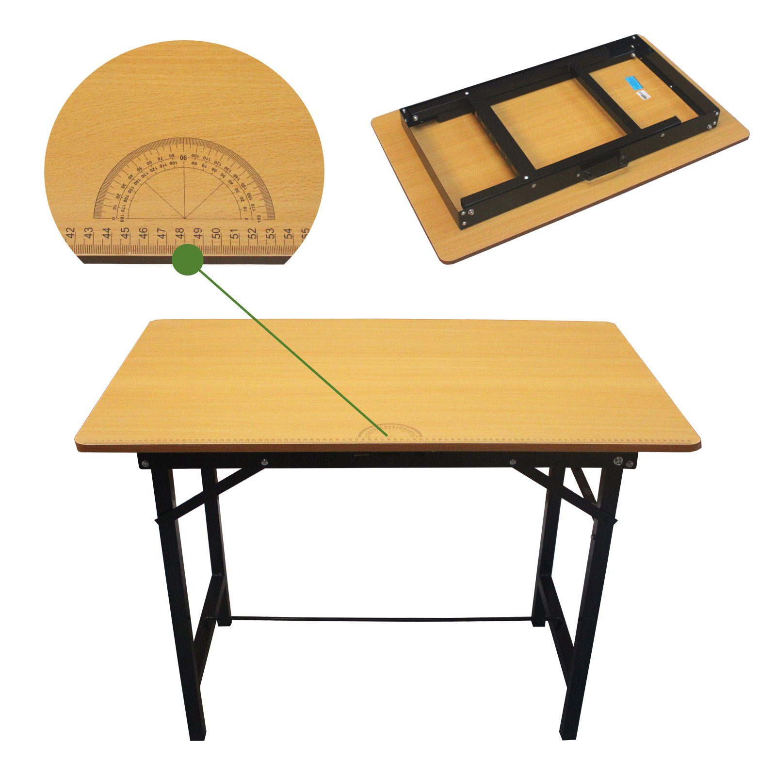Werkbank Werktisch 100x60x74,5cm Tragkraft 150kg Werkbank Arbeitstisch