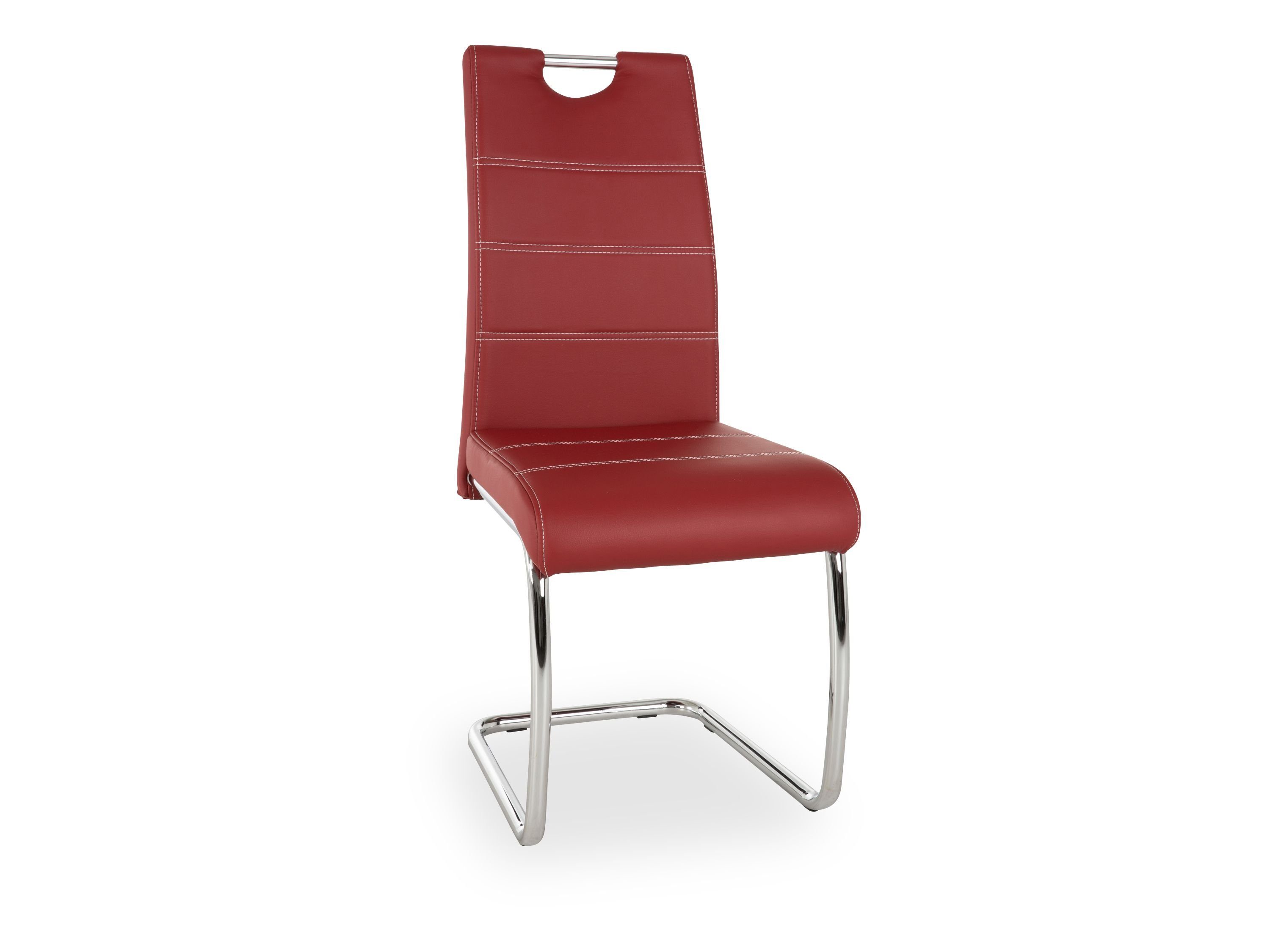 HARPER Esszimmerstuhl Консоль HARPER HANDA BHT 43x98x59 cm rot Polsterstuhl