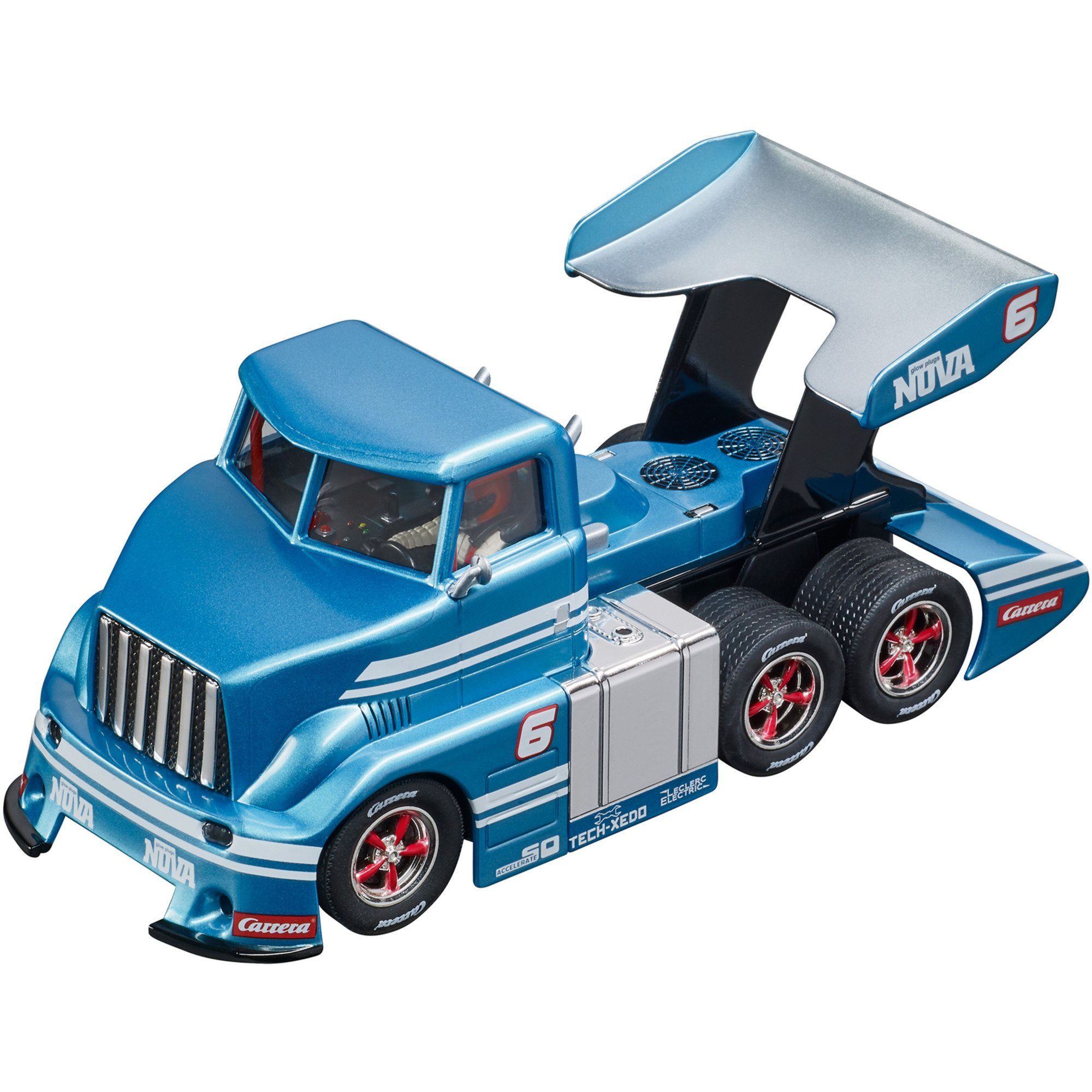 Truck Rennwagen Race "No.6", Carrera Spielzeug-Auto Carrera® DIGITAL 132