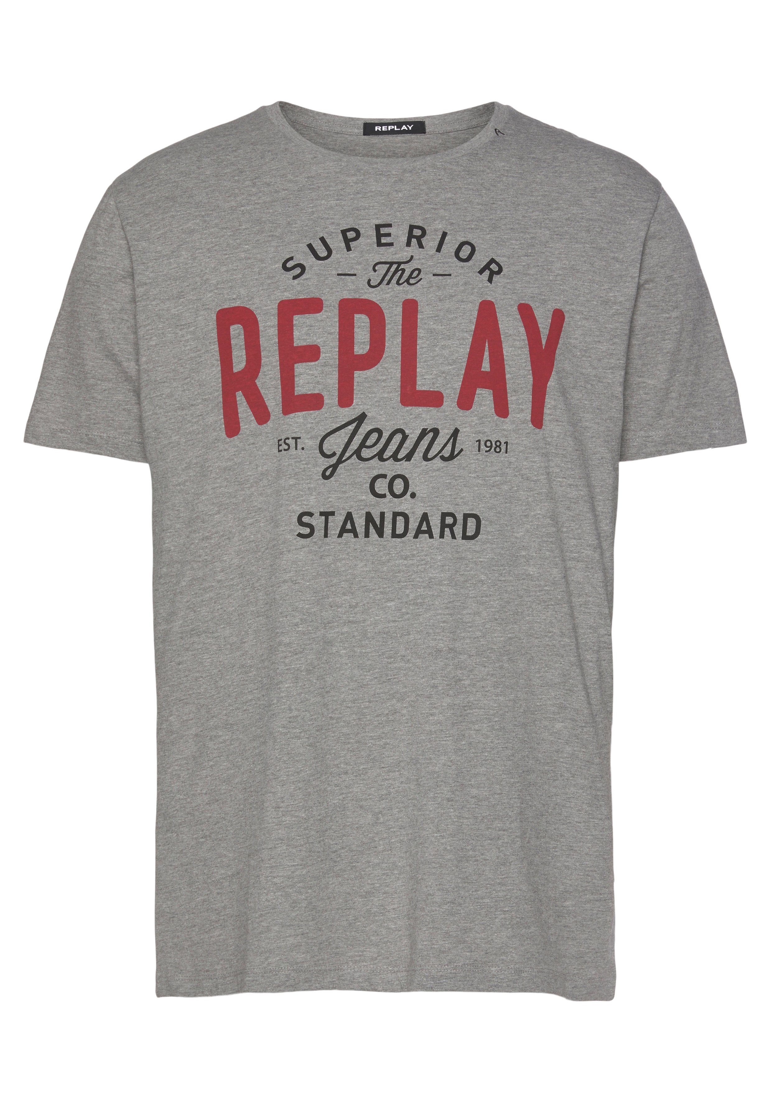 Replay T-Shirt mit Markendruck – Bild 5 von 5
