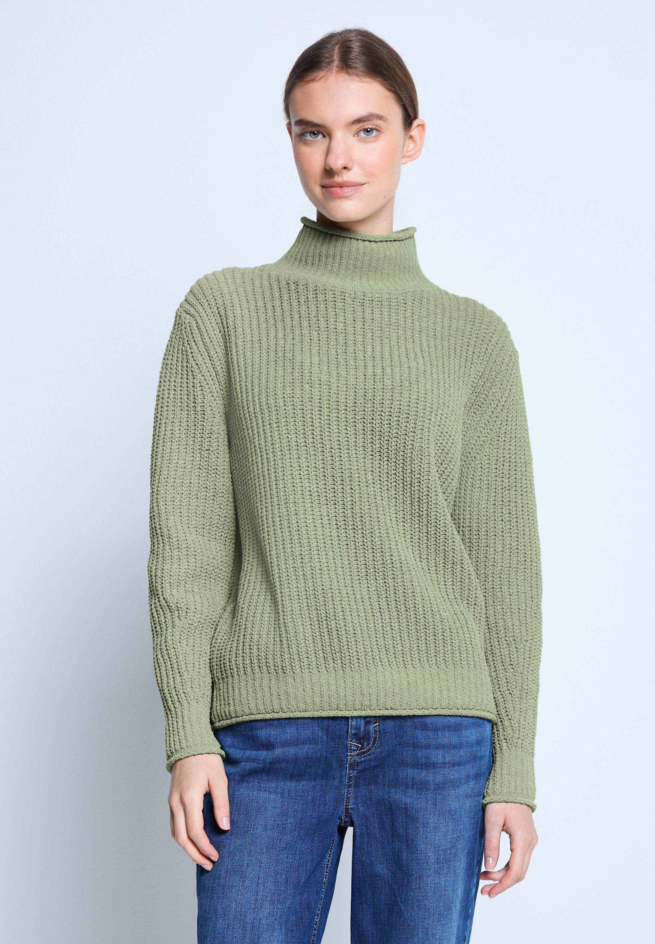 STREET ONE STUDIO Strickpullover aus softem günstig online kaufen