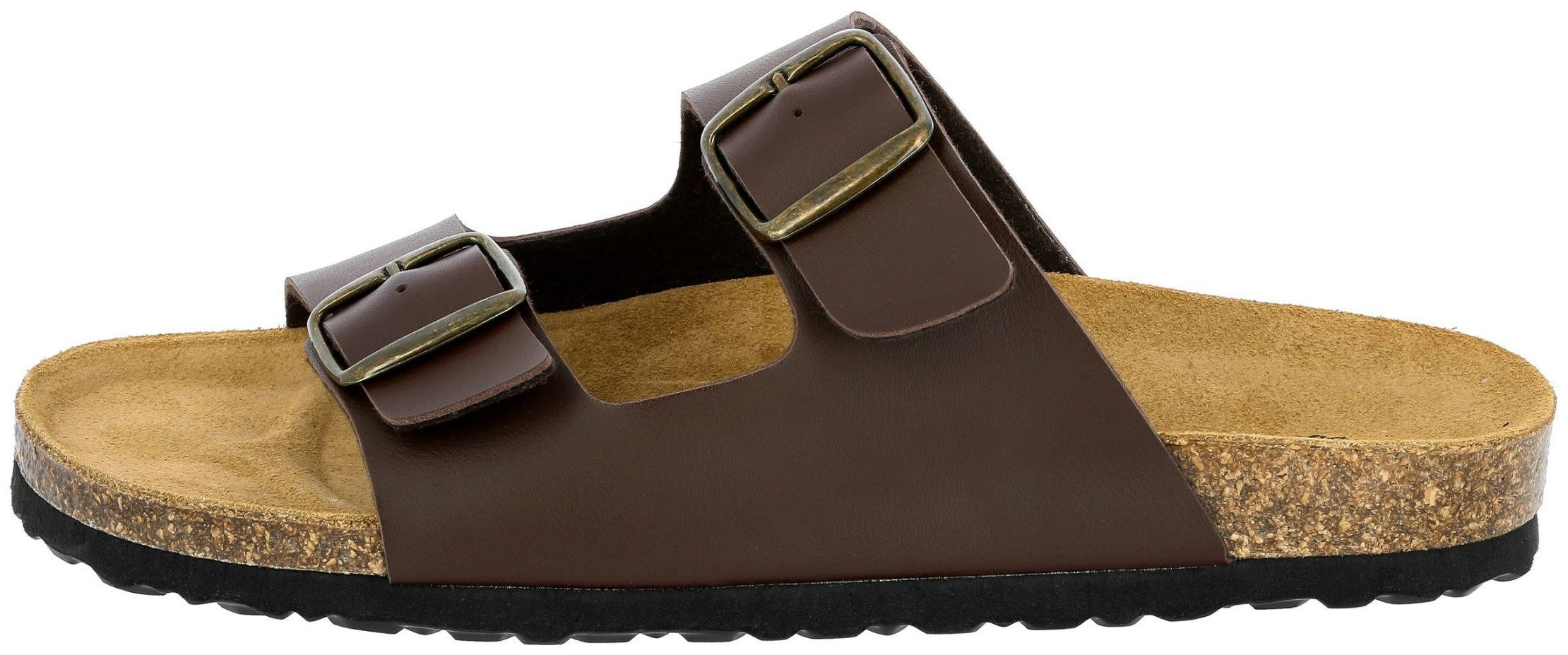 Lico Trekkingpantolette "Amalfi" Sandale braun Pantoffel Herren von Oefele Outdoorsandale