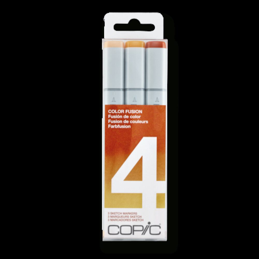 Marker Sketch 3er Set Color Fusion 4 -