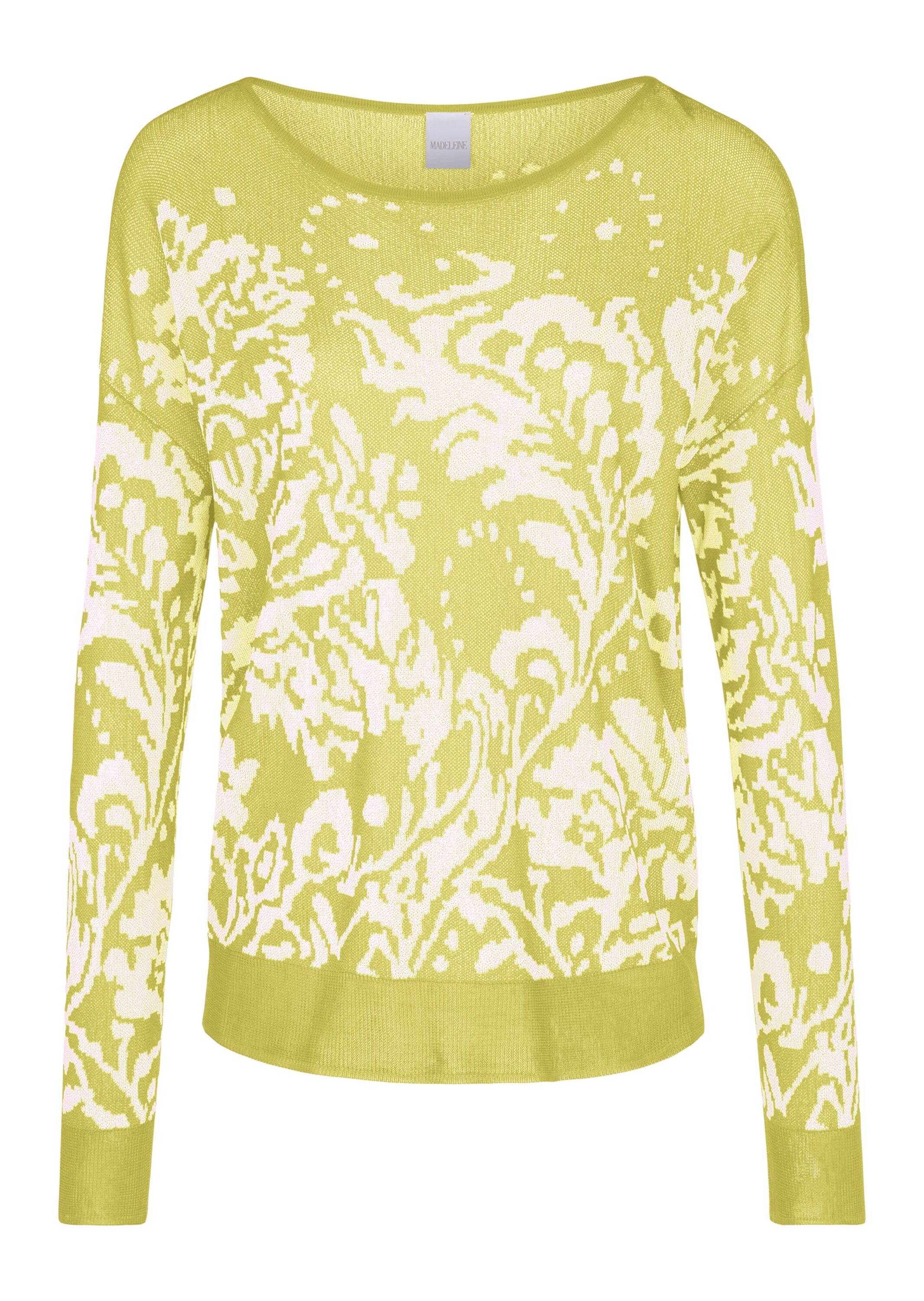 MADELEINE Strickpullover Jacquardpullover