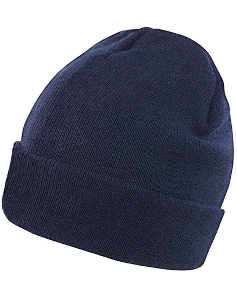 Thinsulate Design Goodman 3M Winter Mütze Wärmeschutz aus Beanie Fleece-Innenfutter Navy Beanie