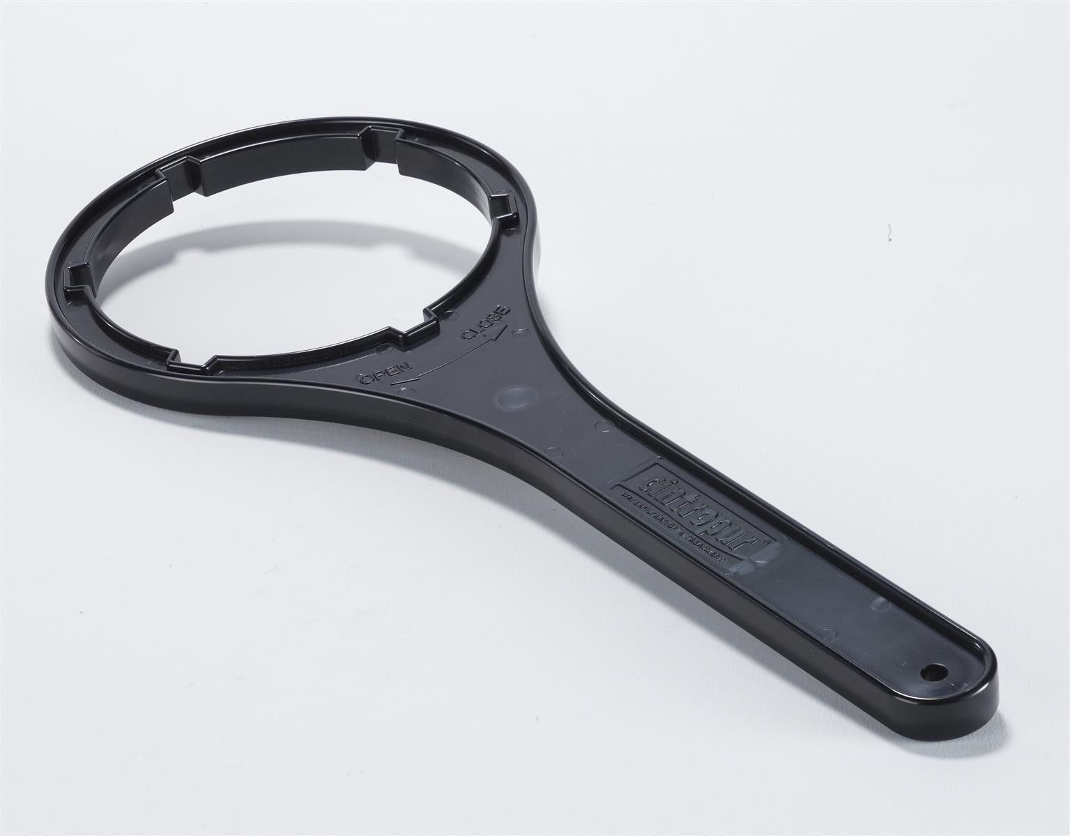 Aquintos Wasseraufbereitung Kalk- und Wasserfilter Wasserfiltergehäuse 10" x 2,5" - 25µ, Zubehör für 10 bar druckbeständig, Mit Filter