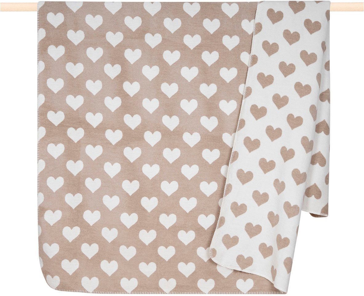 Wohndecke Love, PAD, Made in Europe