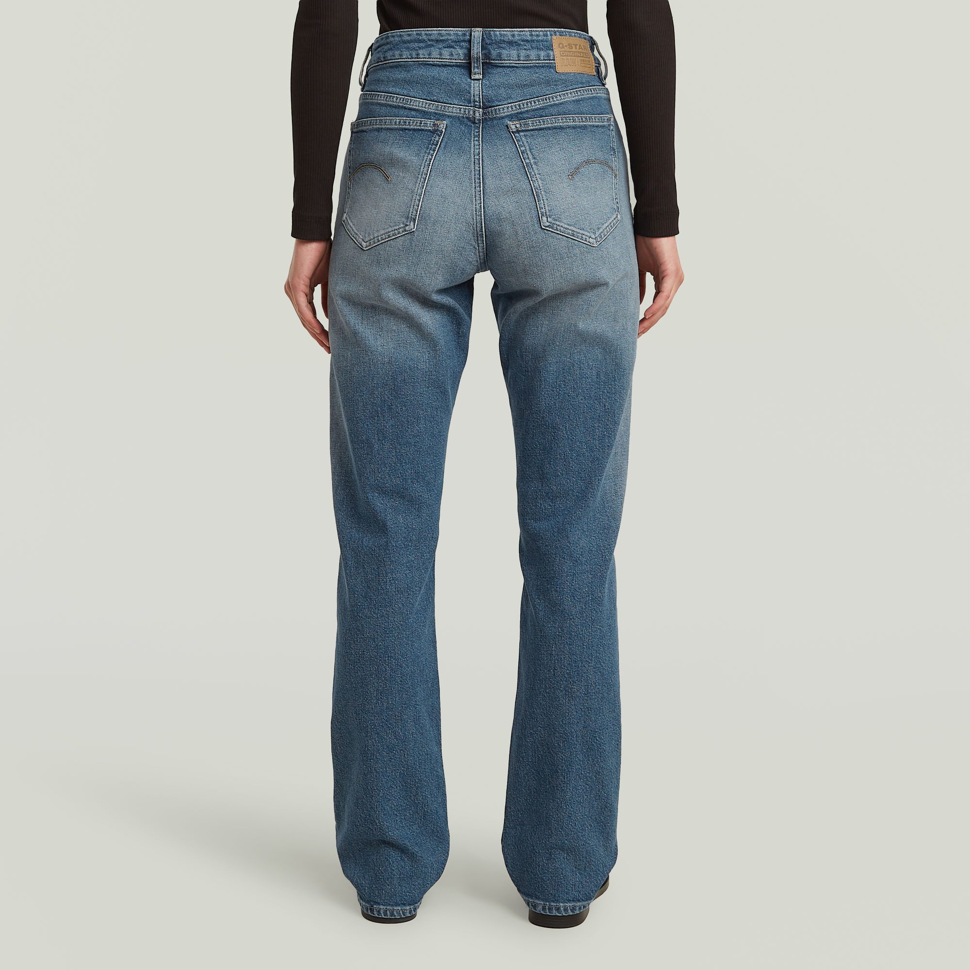 G-STAR Straight-Jeans Iggie Wmn Mid Rise – Bild 4 von 5