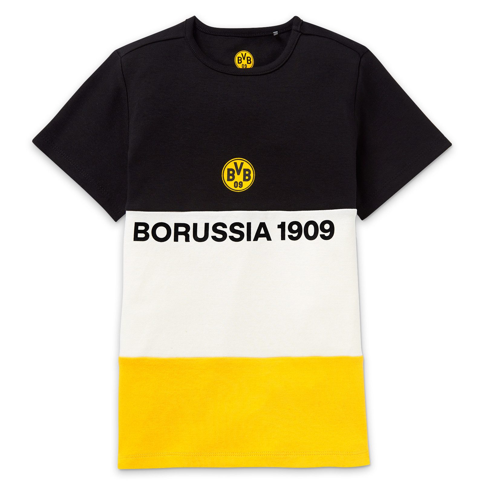 BVB T-Shirt BVB T-Shirt Colorblock Kinder (1-tlg)