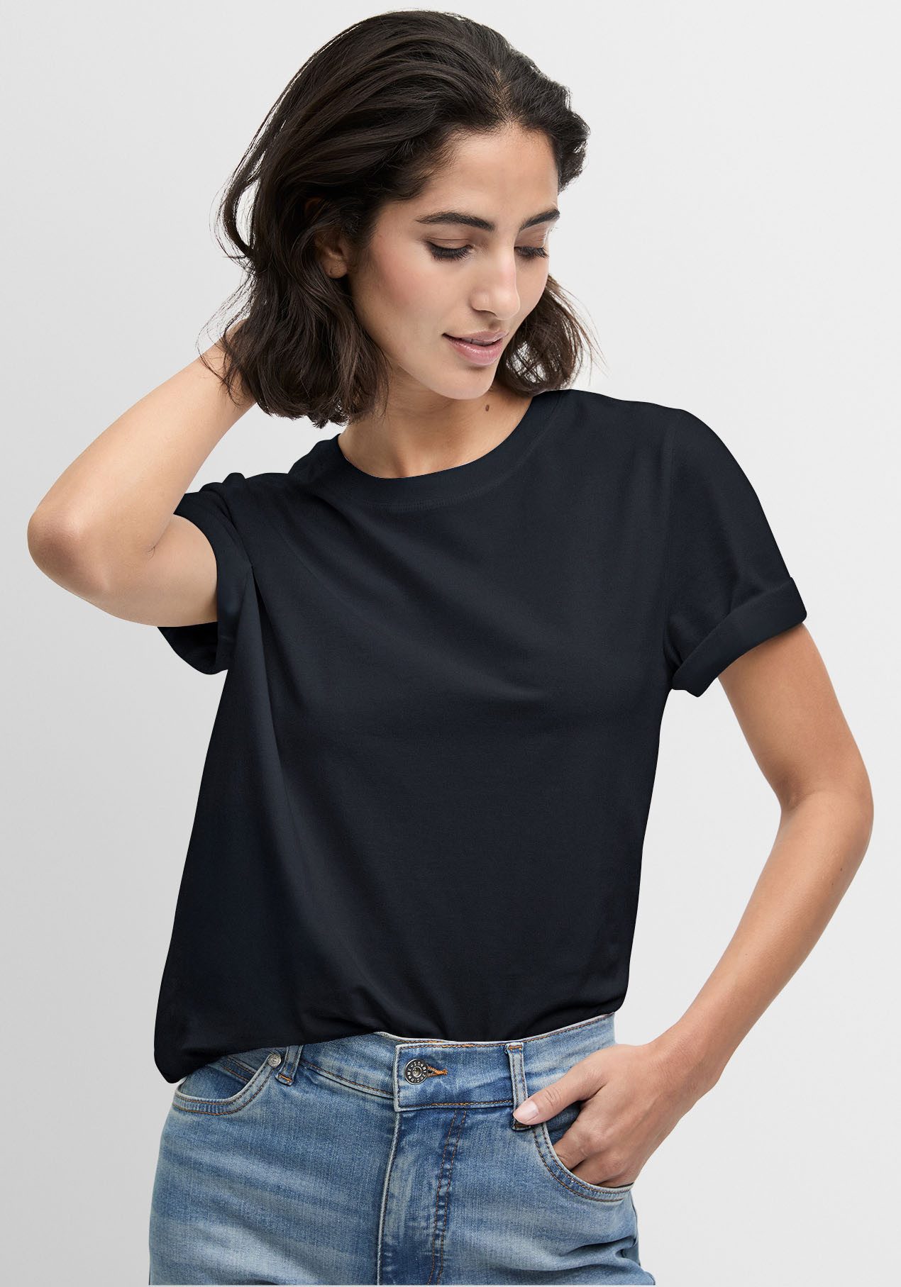 Cinque T-Shirt CITANA mit Rundhalsausschnitt günstig online kaufen