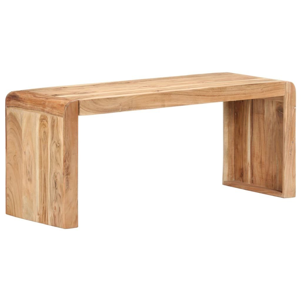vidaXL Essbank Bank 110x38x46 cm Massivholz