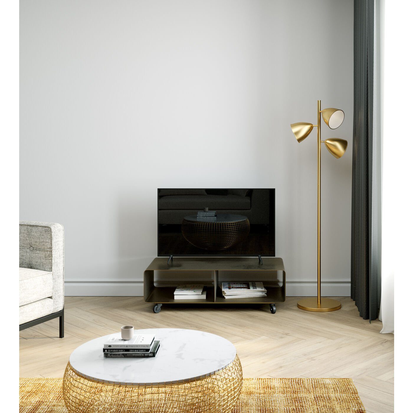 Kare Design Lowboard Lounge M, Breite 90 cm