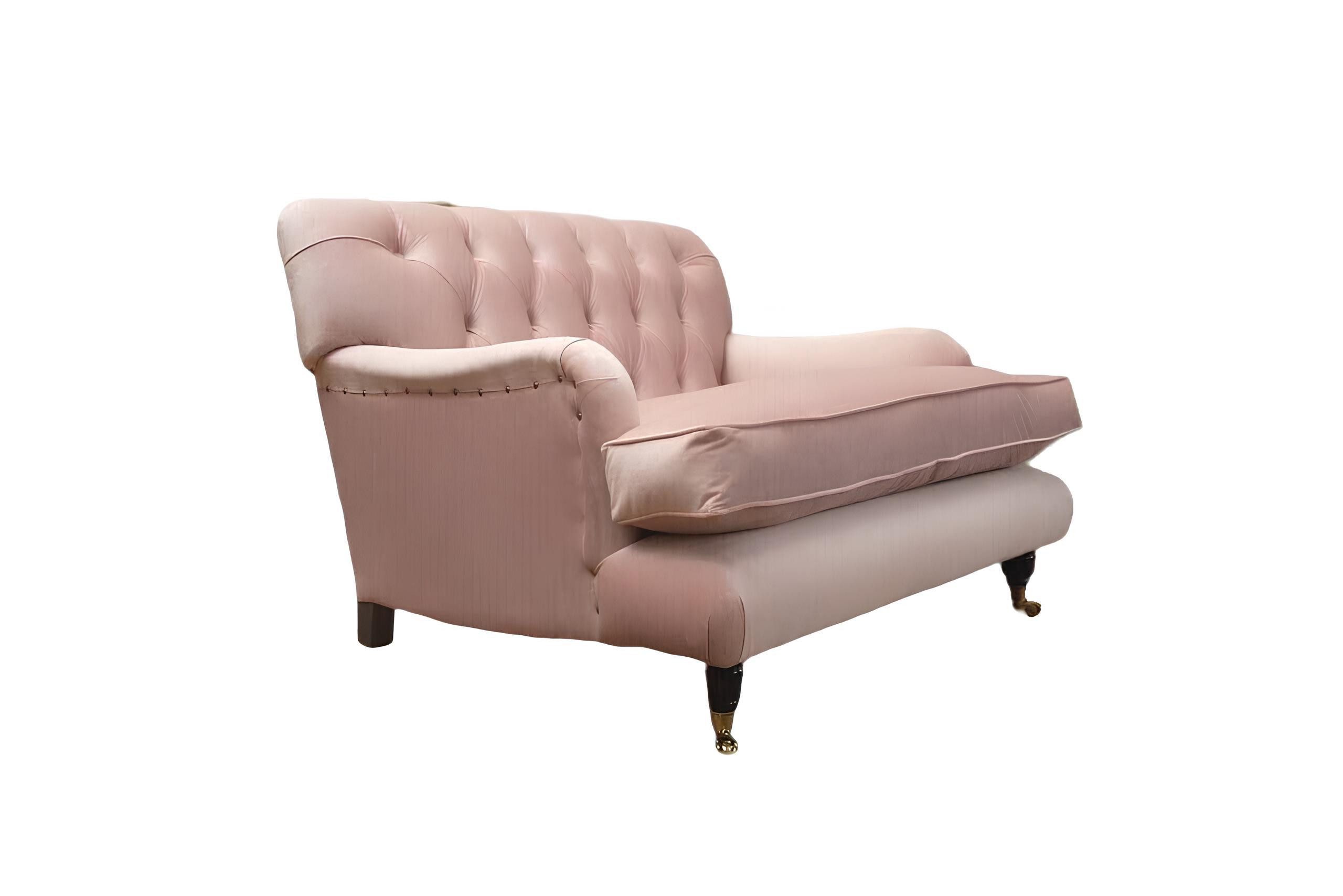 Xlmoebel Chesterfield-Sofa Elegantes Chesterfield-Sofa aus hochwertigem Stoff, Chesterfield-Sofa, Hergestellt in Europa