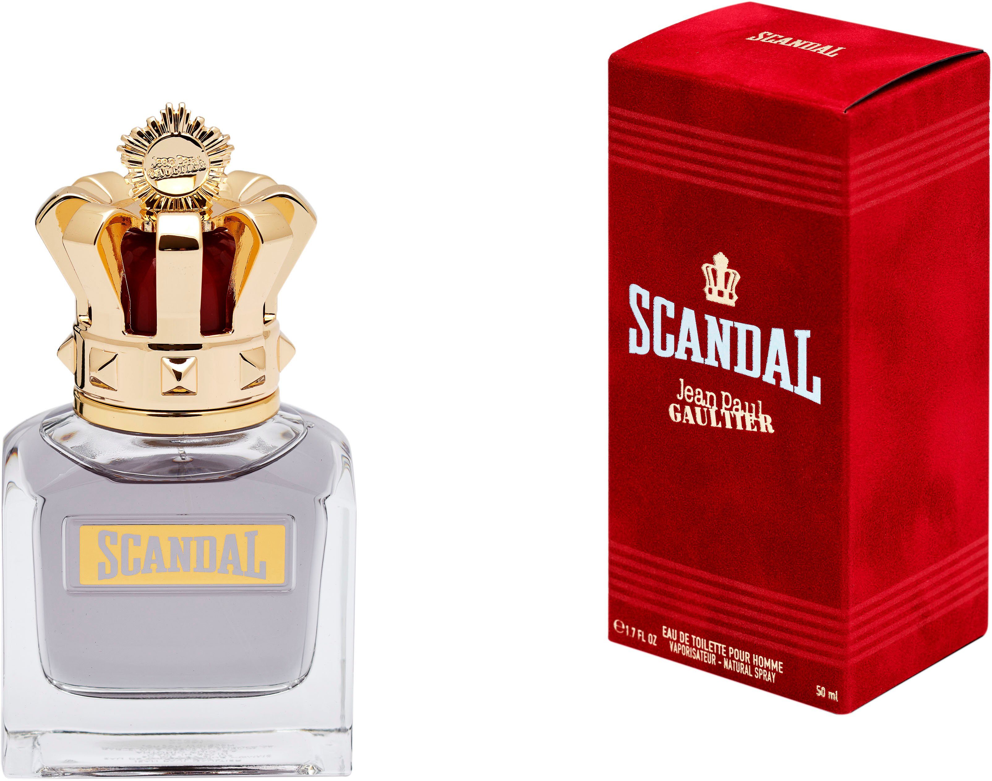 JEAN PAUL GAULTIER Eau de Parfum Scandal Pour Homme Le Parfum Intense, mit Geranie in der Herznote.