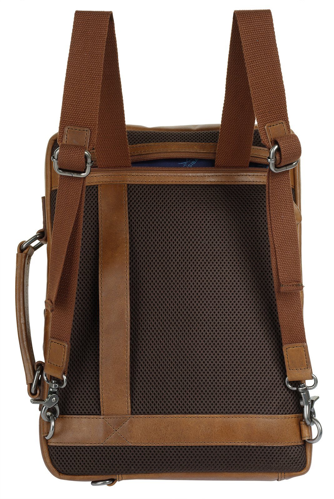 Sansibar Aktentasche, echt Leder