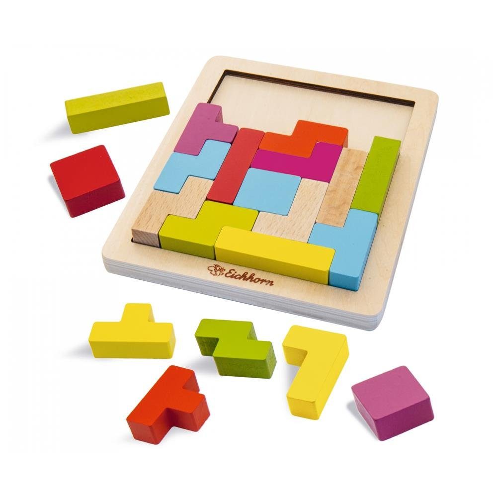 Formenlegespiel Holzbaukasten