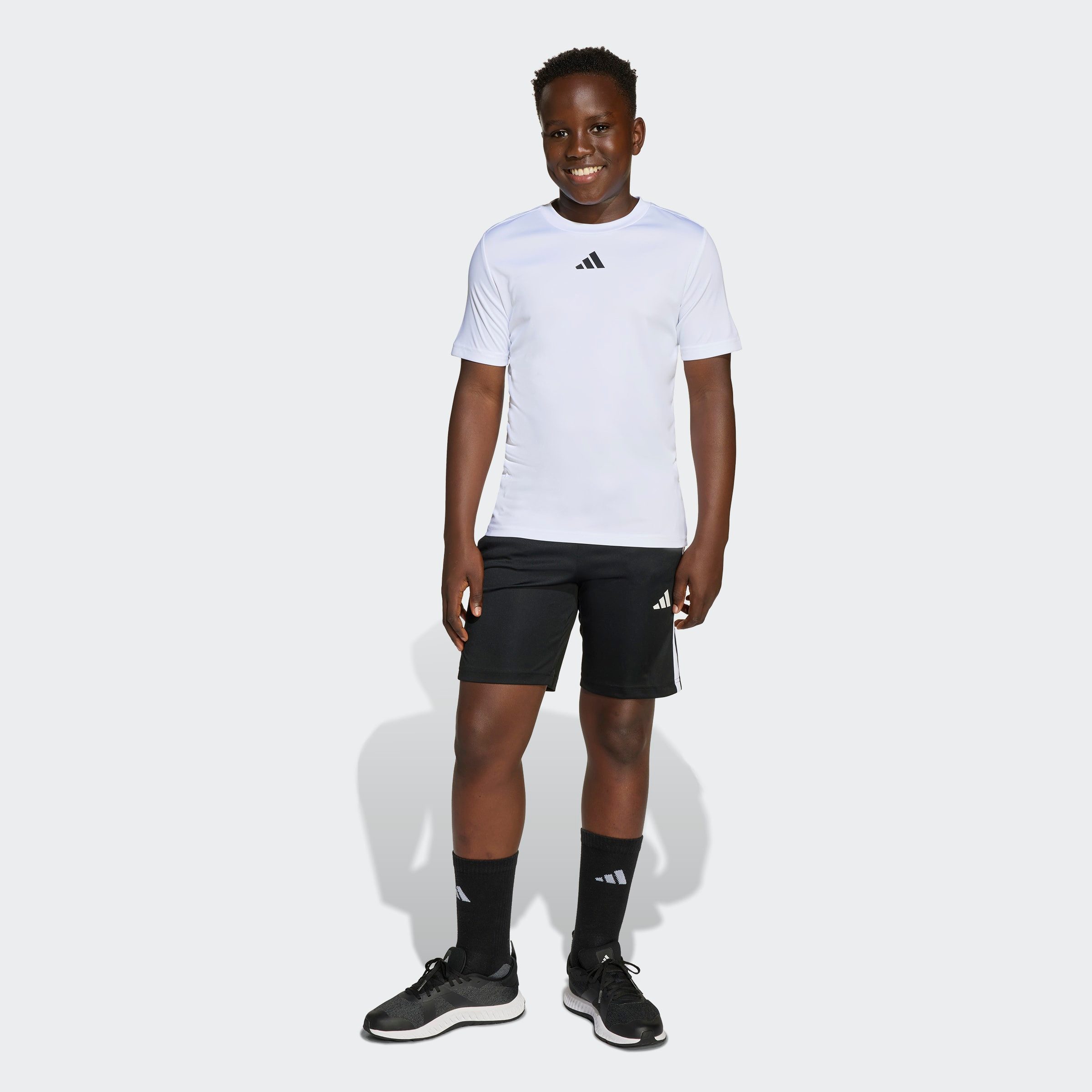 adidas Sportswear Trainingsanzug TRAIN ESSENTIALS 3-STREIFEN KIDS -SET (2-tlg)