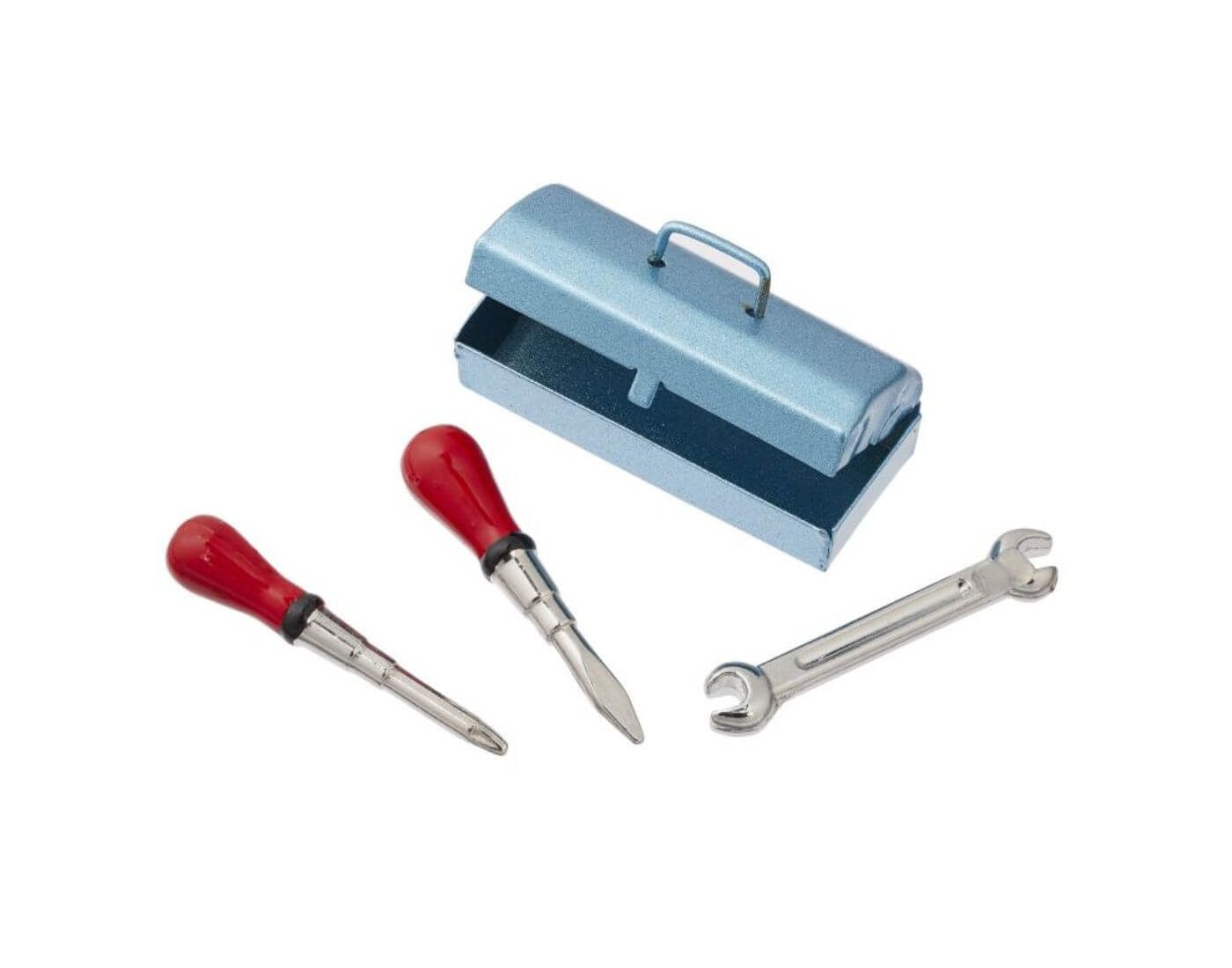 HobbyFun Wichtel Miniatur Werkzeugkasten - Wichtel- und Puppenstube günstig online kaufen