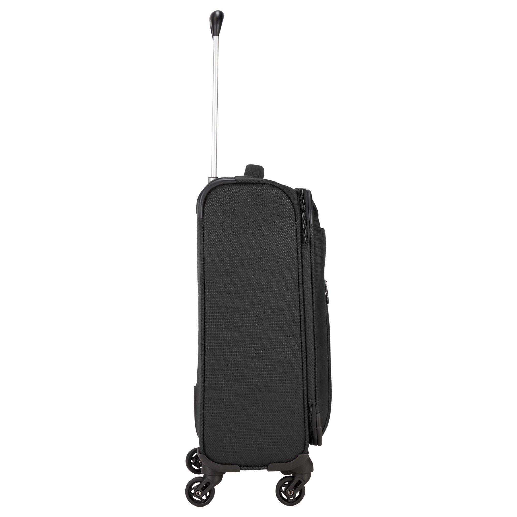 paklite Rollen 4 cm, - 4-Rollen-Trolley Valencia 55 S Handgepäck-Trolley Rollen