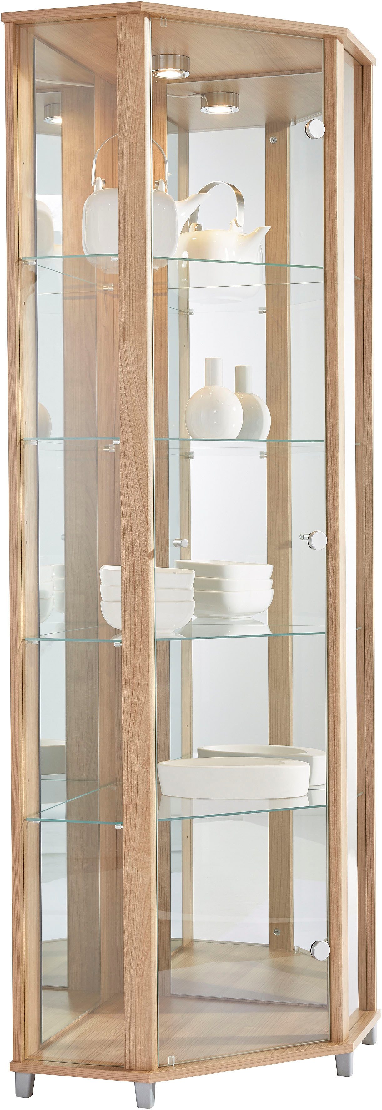 fif möbel Eckvitrine TRIO Höhe ca. günstig online kaufen