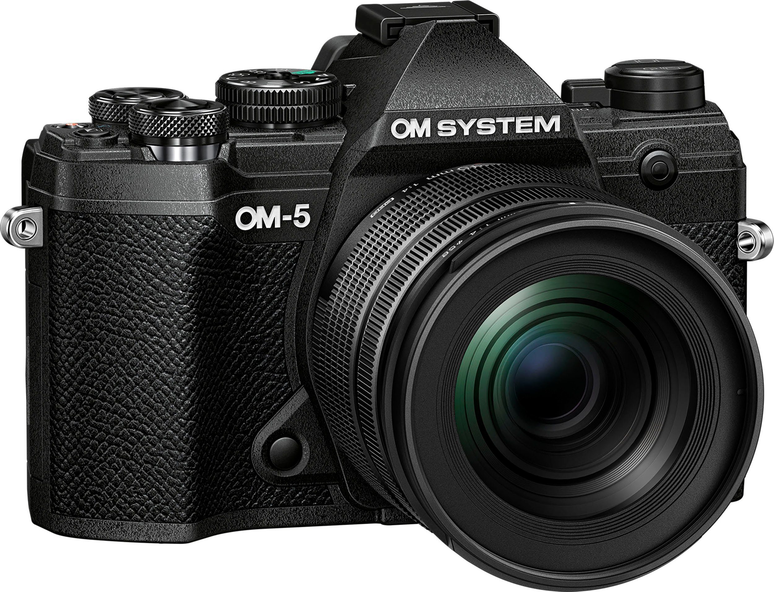 F4 OM-5 Digital Bluetooth, MP, ED 20,4 Kit (Wi-Fi) WLAN (M.Zuiko 1245 Olympus 12‑45mm PRO, Systemkamera