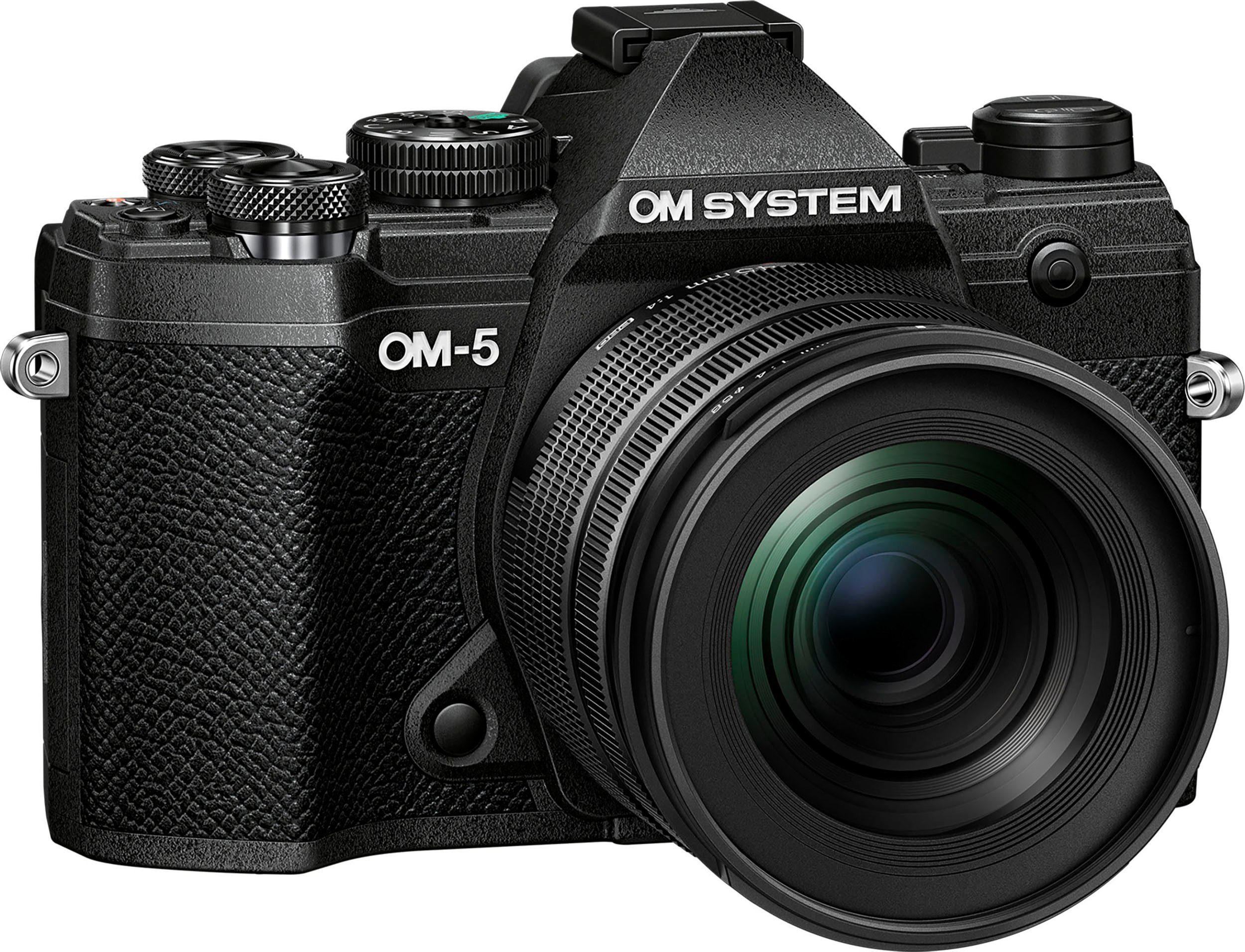 Olympus OM-5 1245 Kit Systemkamera 20,4 Videoaufnahmen Ultra 12‑45mm MP, Digital F4 HD in (Wi-Fi), ED 4K (M.Zuiko PRO, WLAN Bluetooth