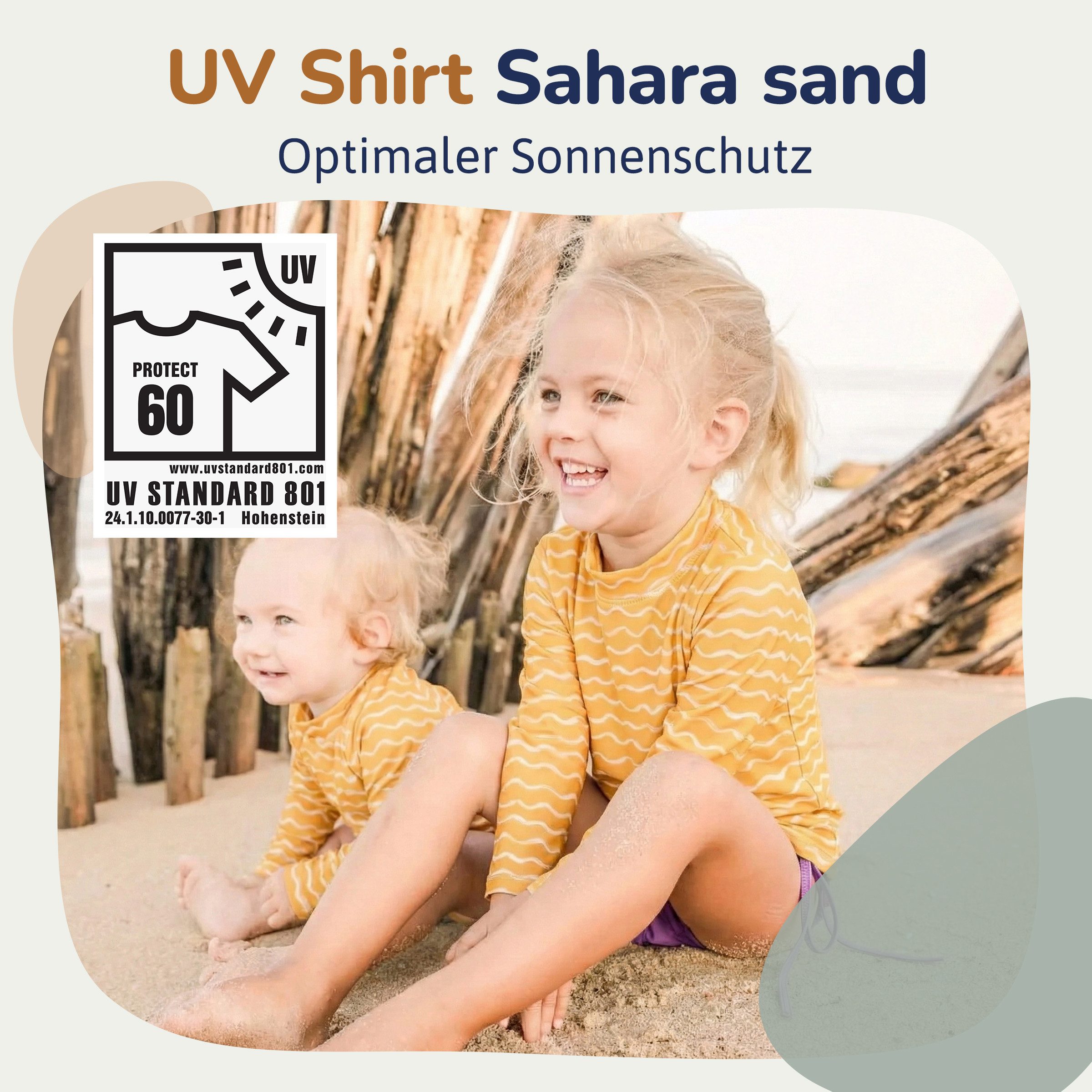Hinzling Rash Guard UV Shirt Kinder Langarm & UPF 60 Sonnenschutz