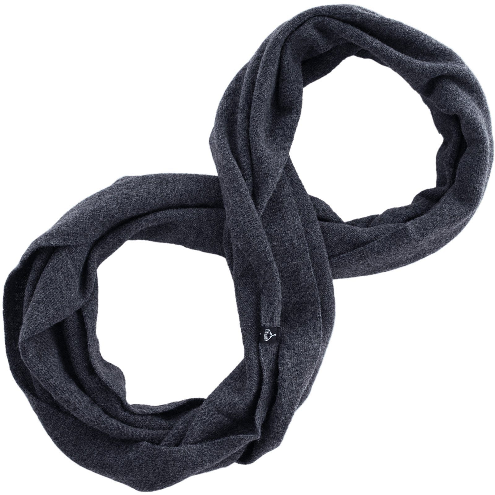 Wollschal Wollschal Loop Fein Strickschal Unisex