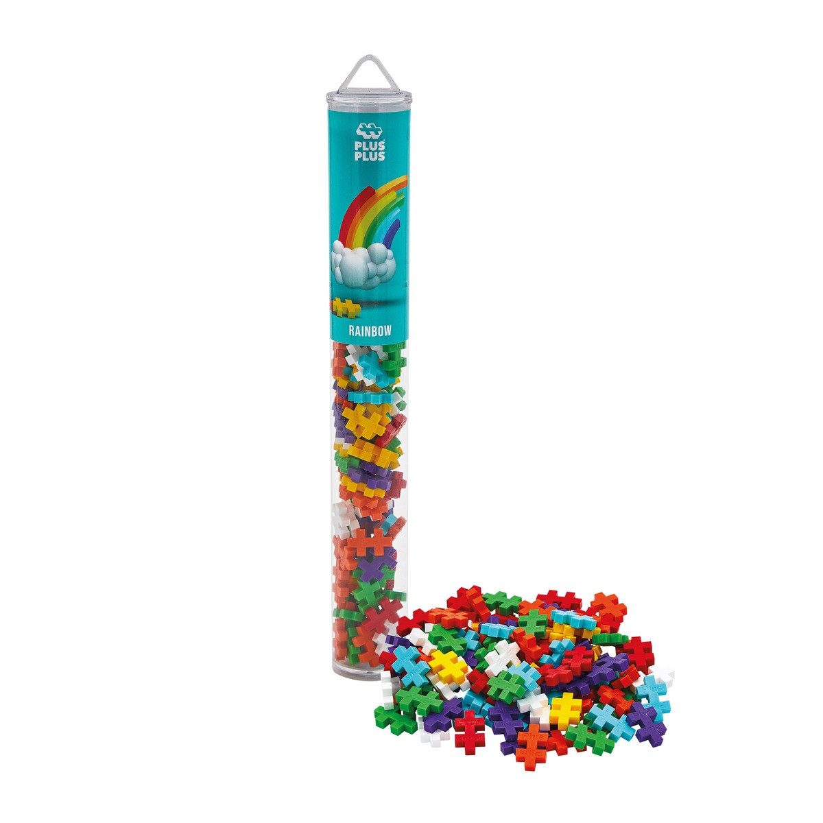 Carletto Kreativ Bausteine Regenbogen 100 Teile Spielbausteine