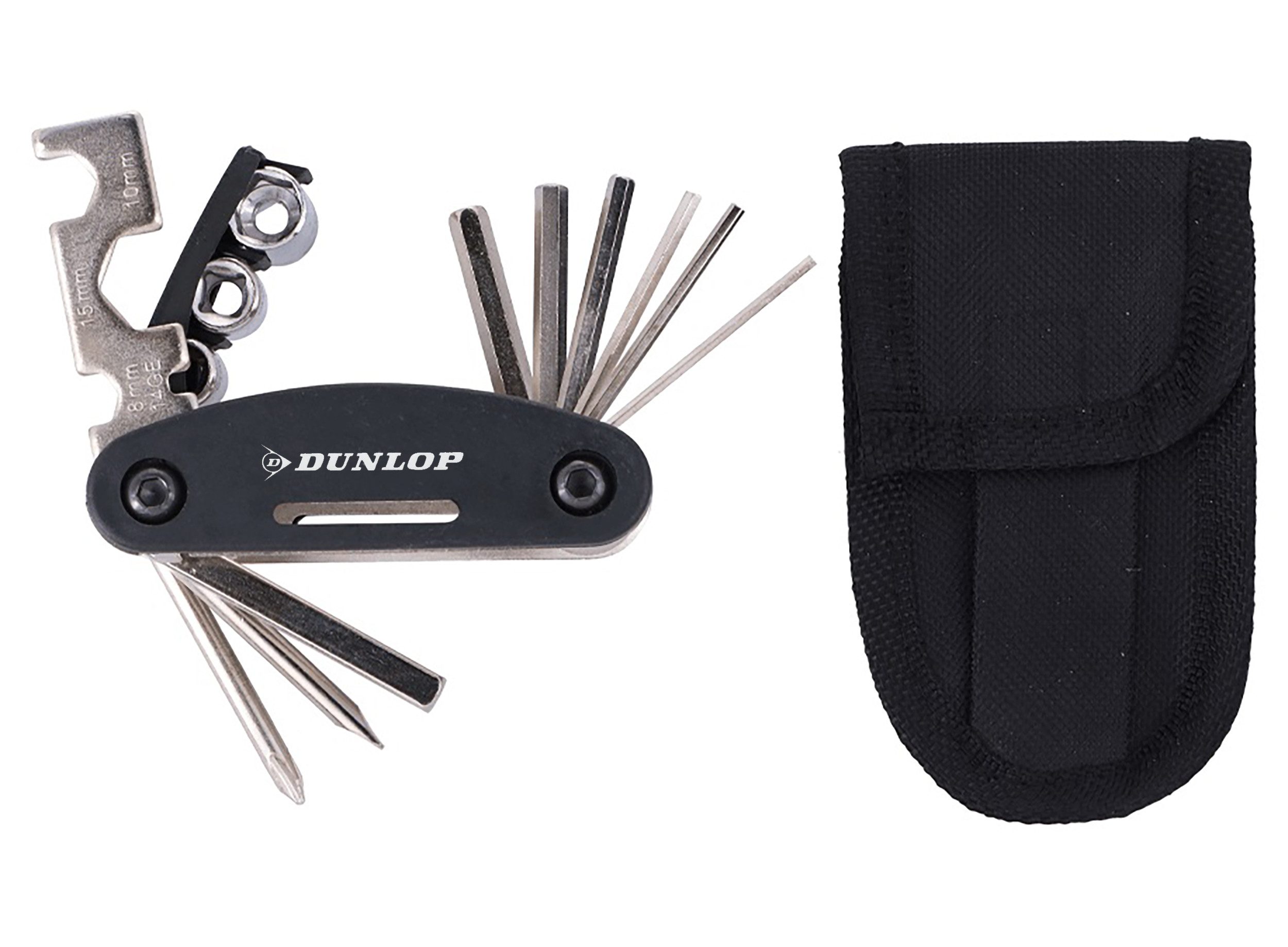 Fahrradwerkzeugset MULTIFUNKTIONS-FAHRRADWERKZEUG Set 15-teilig mit Tasche 21
