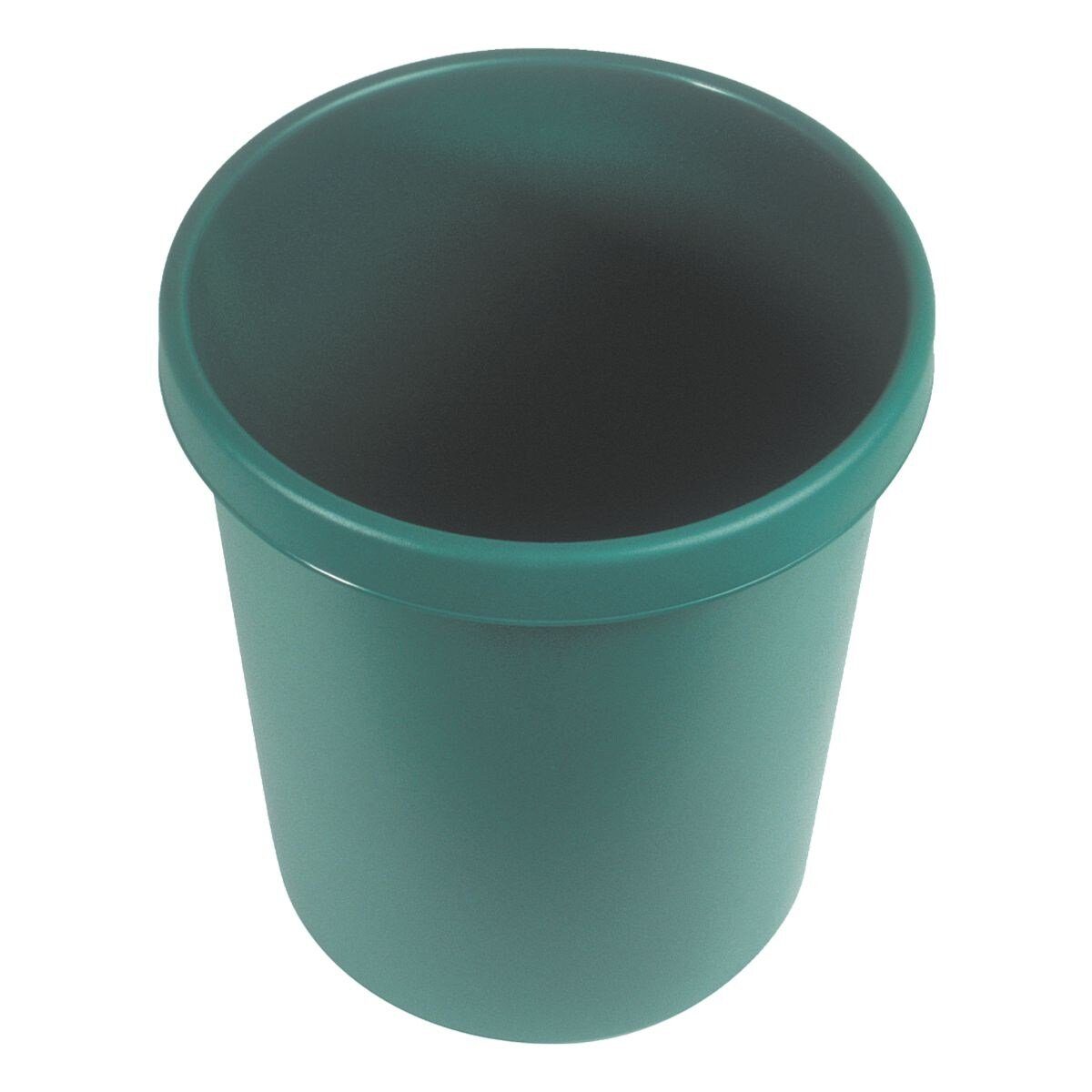 HELIT Papierkorb the german, 18 Liter, mit umlaufendem Griffrand
