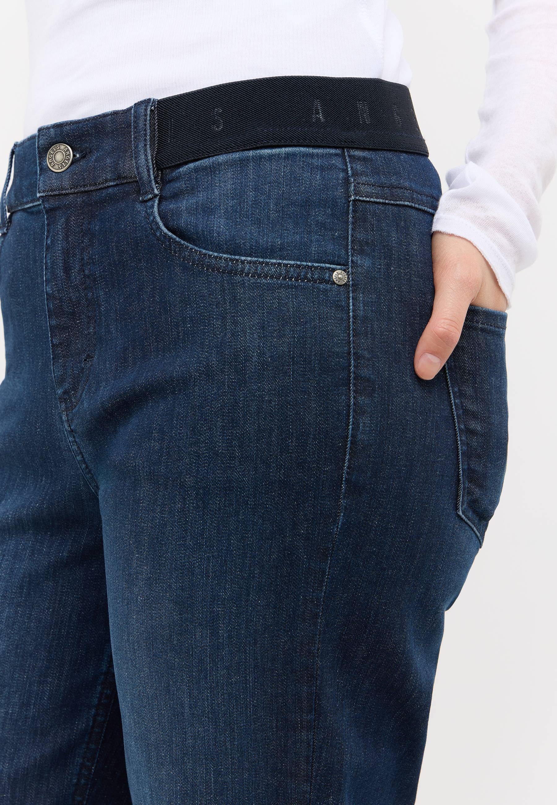 ANGELS 5-Pocket-Jeans L. SPORTY weite Passform, mit Gürtelschlaufen, 1-Knopf-Form – Bild 3 von 5