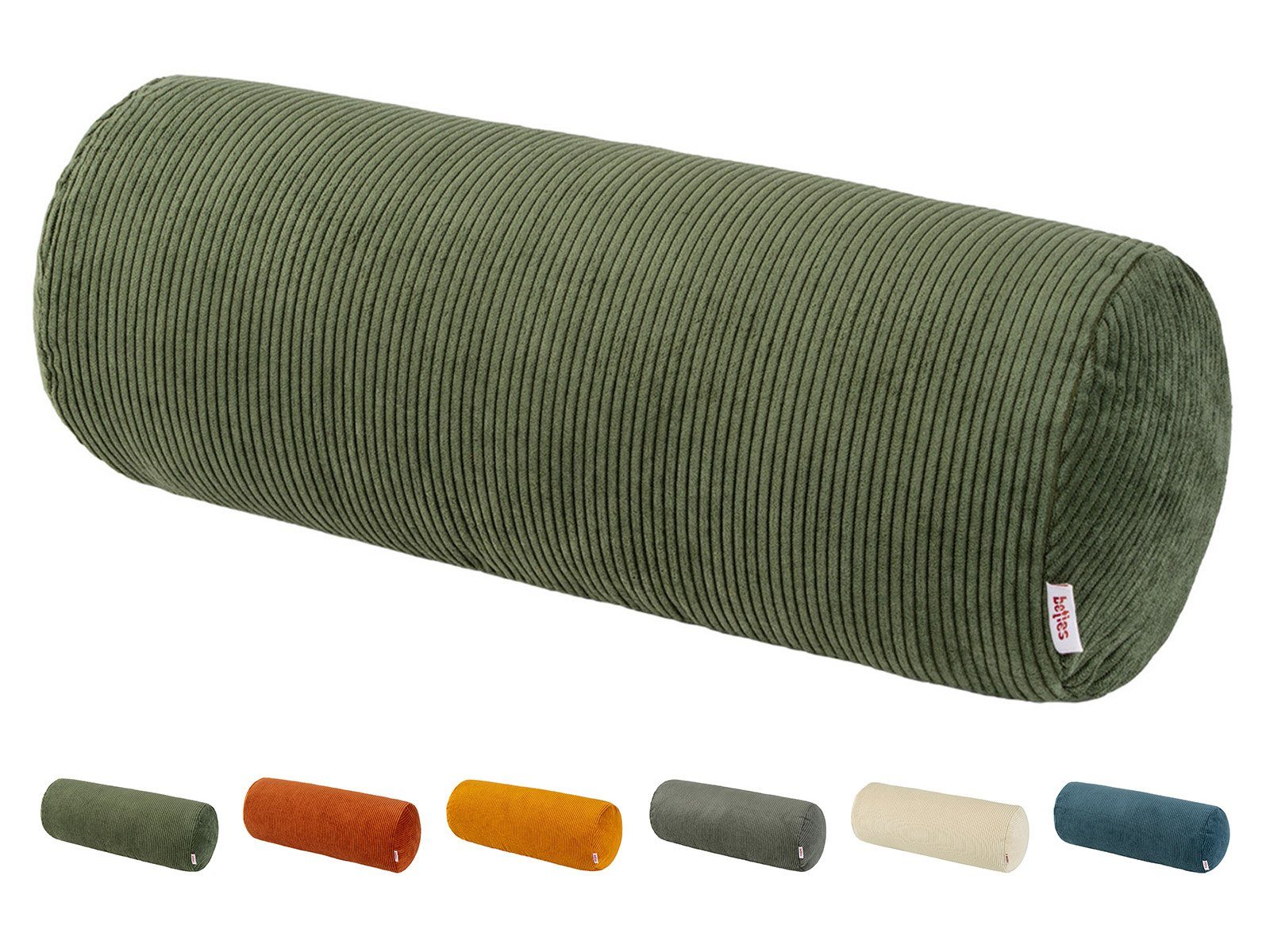 beties Nackenrollenbezug HYggelig No.1, (1 Stück), Samtcord Kissenbezug ca. günstig online kaufen