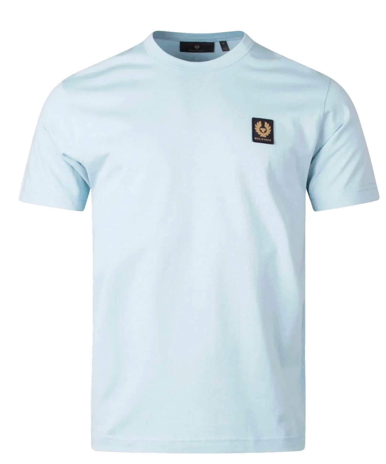 Belstaff T-Shirt Retro 1924 Patch Regular Fit Shirt Gesticktem Rand versehe günstig online kaufen