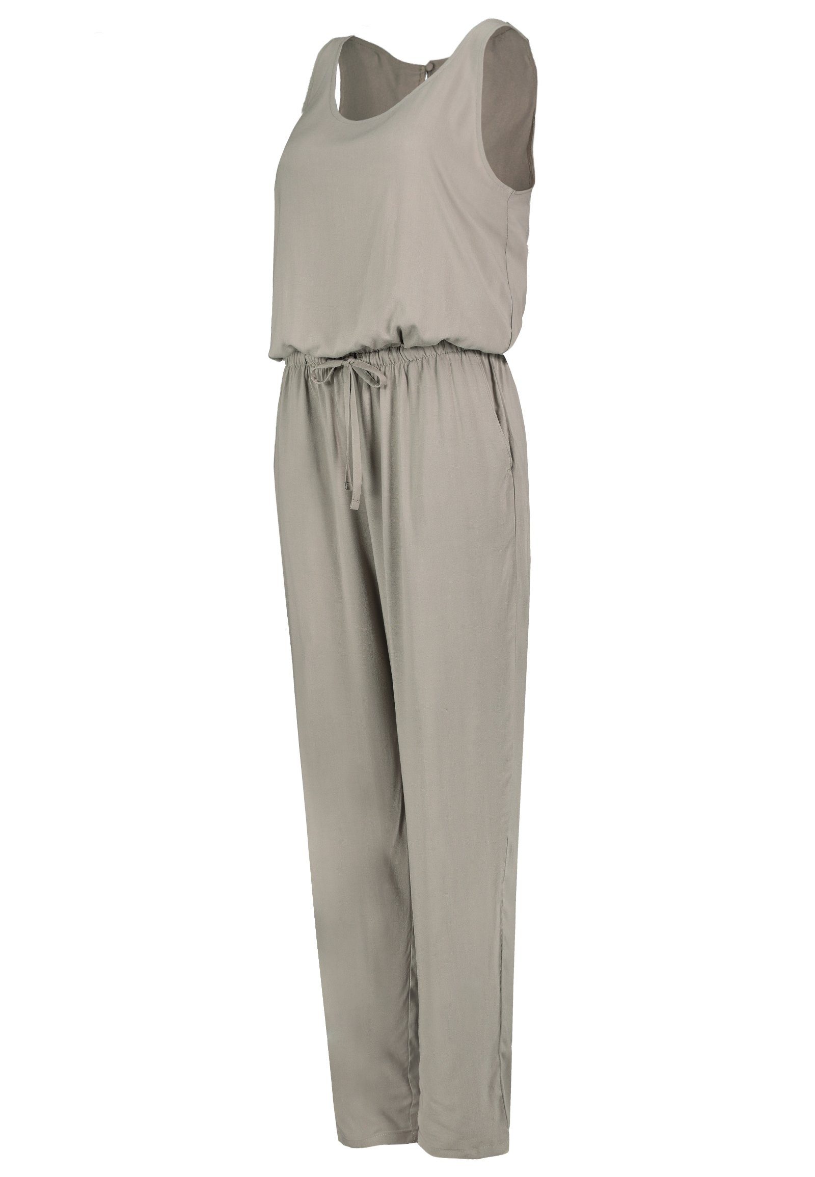 SUBLEVEL Overall Damen Overall Jumpsuit lange Hose Sommer Binde Gürtel Einteiler