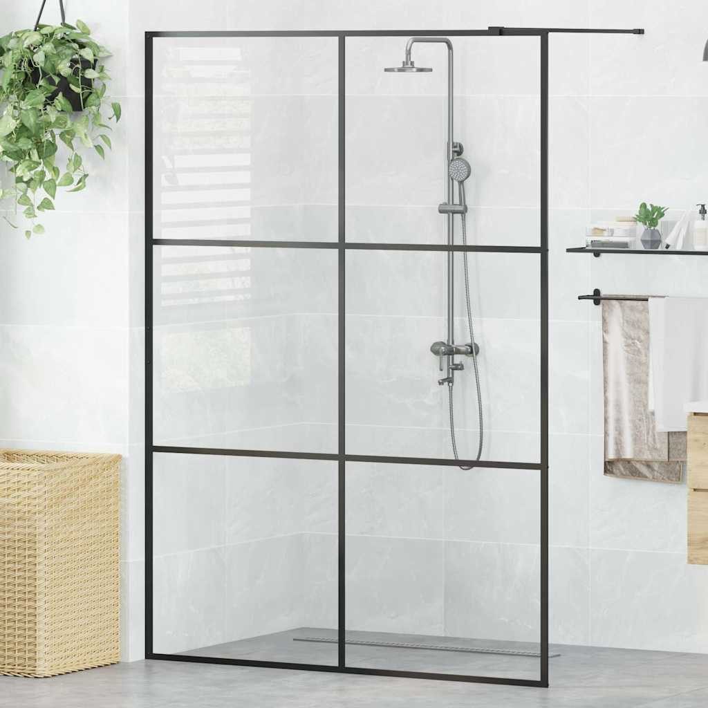 vidaXL Walk-in-Dusche vidaXL Duschwand für Begehbare Dusche mit Klarem ESG-Glas 140x195 cm