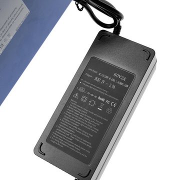 vhbw für Elektromobil-Akku Li-Ion 20000 mAh (60 V)