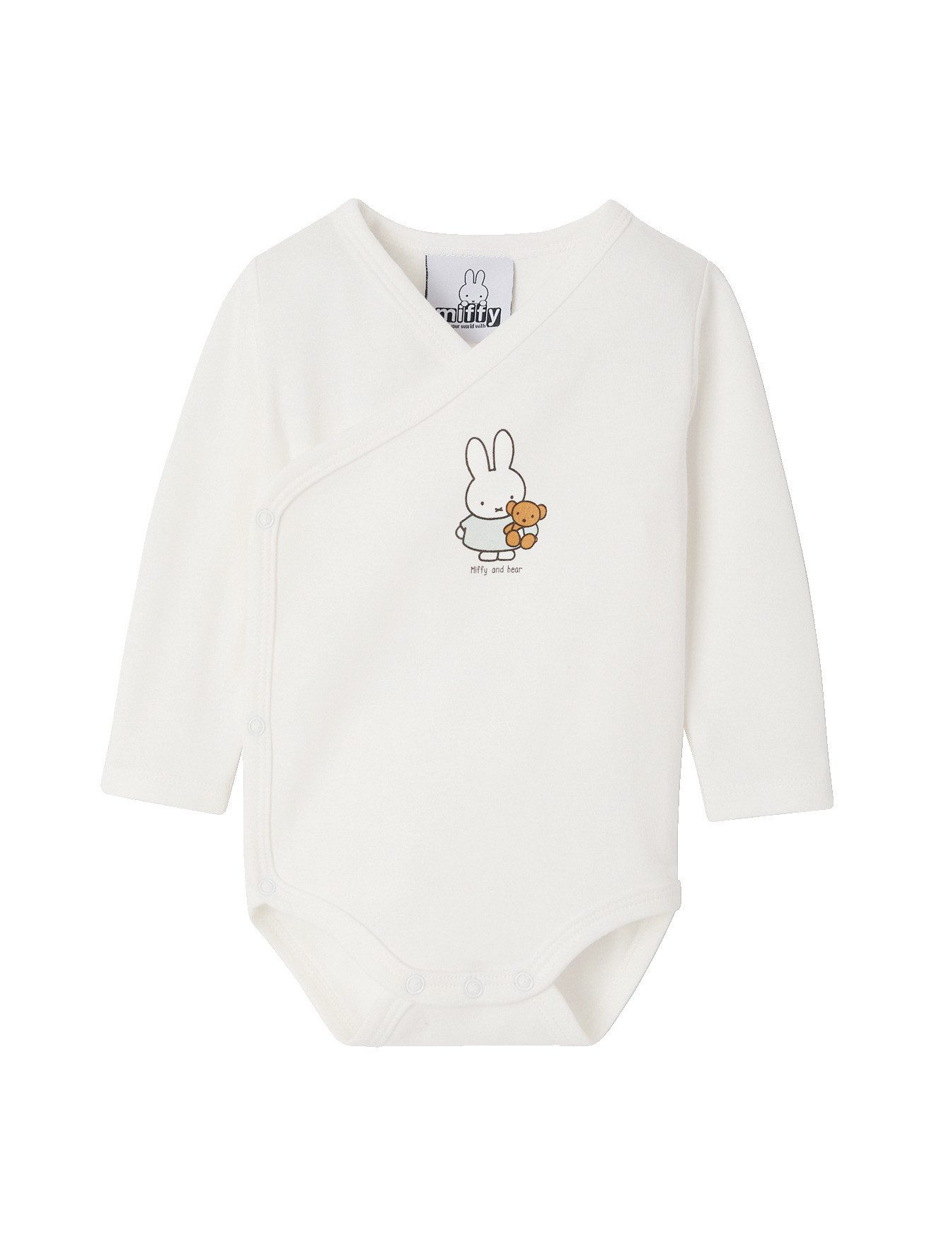 vertbaudet Body Wickelbodys langarm HASE MIFFY 2er-Pack – Bild 2 von 5