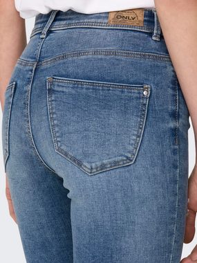 ONLY Skinny-fit-Jeans ONLWAUW MID SK DESTROY DNM BJ210 mit Destroyed Effekt