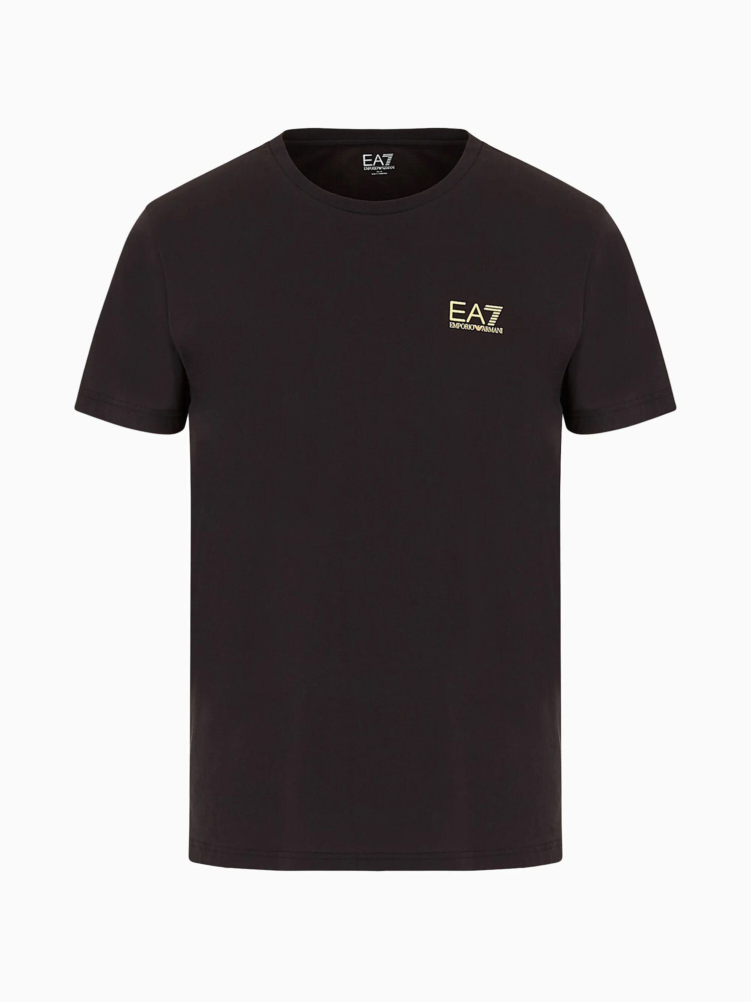 Emporio Armani T-Shirt Shirt T-Shirt schwarz Shortsleeve Crew-Neck (1-tlg)