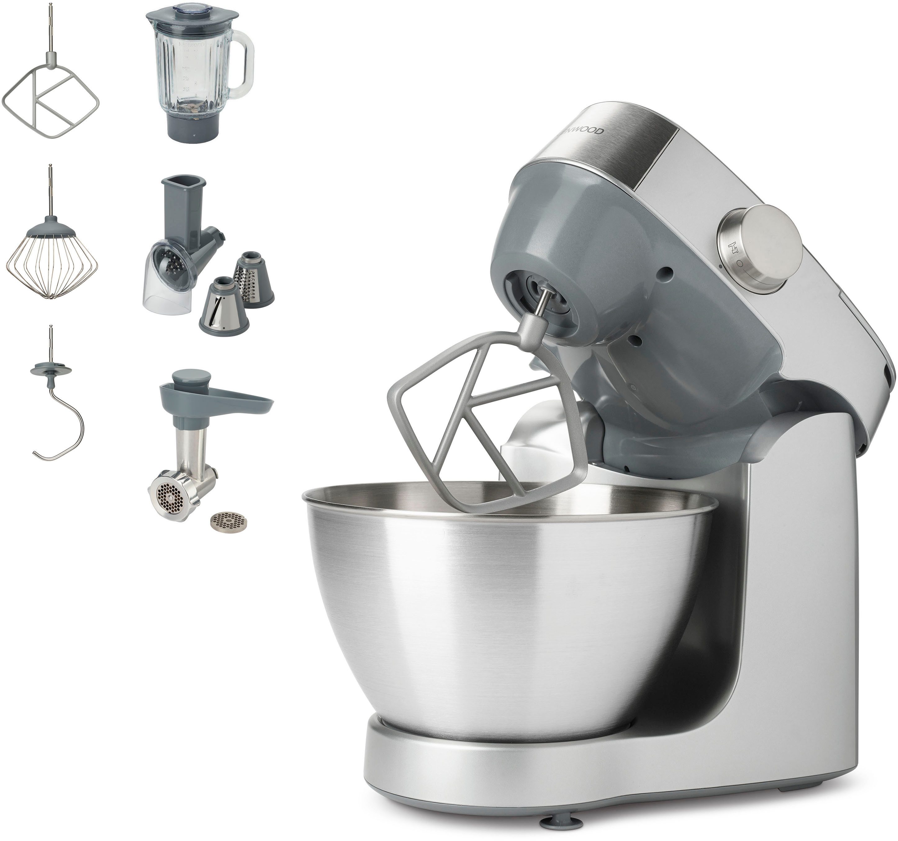 KENWOOD Küchenmaschine Prospero+ KHC29A.M0SI silber, 1000 W, 4,3 l Schüssel