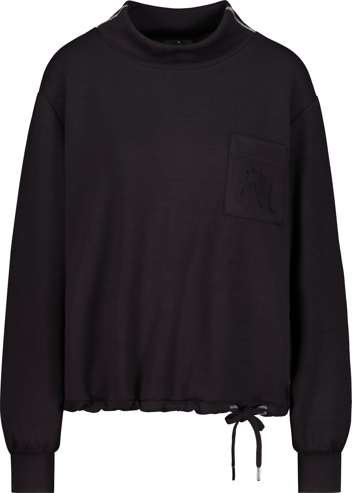 Longsleeve Sweatshirt schwarz